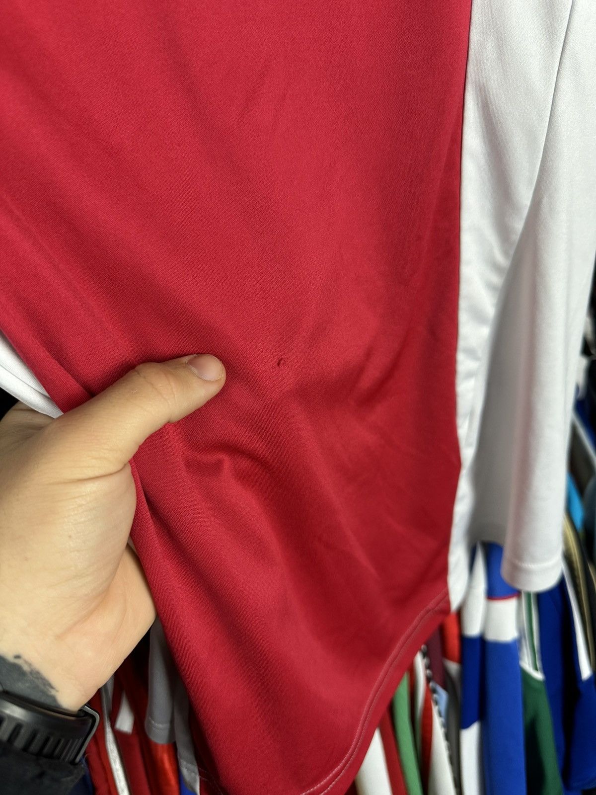 Adidas Ajax 2012-13 Adidas Home Football soccer Jersey Large X20903 Size US M / EU 48-50 / 2 - 9 Thumbnail