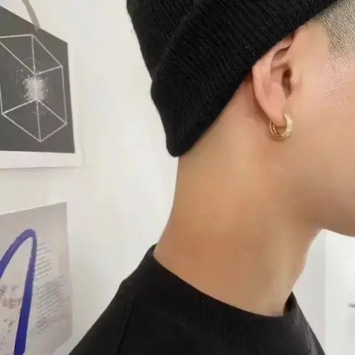 VIBE Retro punk earrings （1pairs） Size ONE SIZE - 3 Thumbnail
