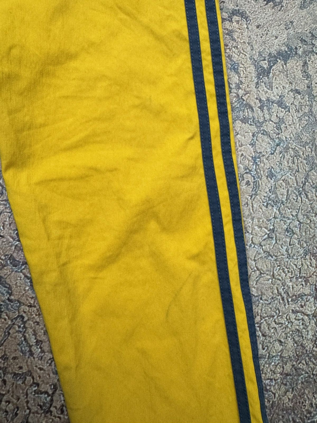 Adidas Vintage Adidas Denim Yellow/black Avantgarde Overshirt Size US L / EU 52-54 / 3 - 10 Thumbnail