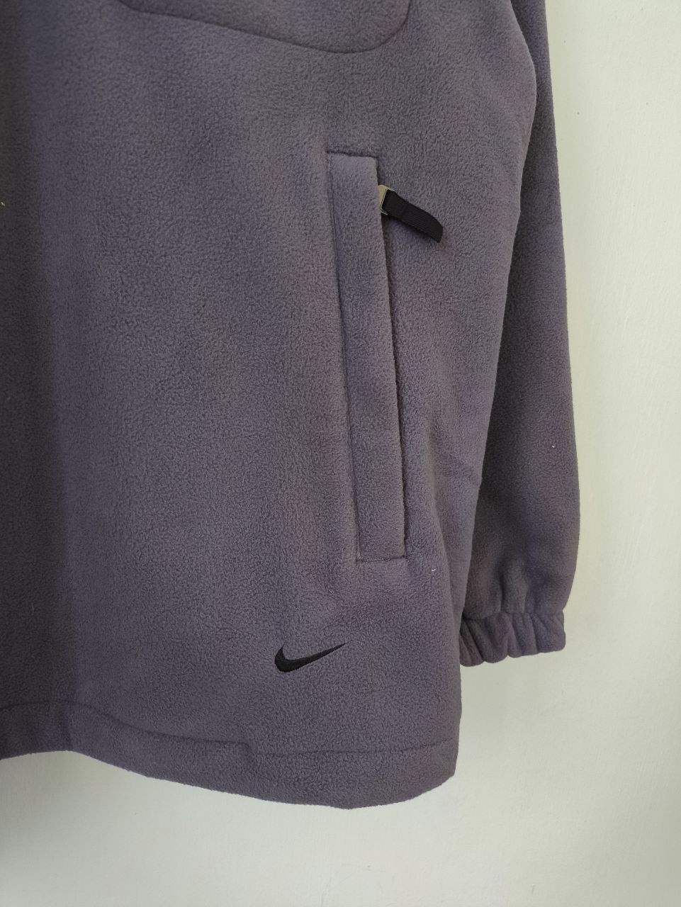 Nike Vintage NIKE Fleece Half Zipper Outdoor Jacket Size US M / EU 48-50 / 2 - 4 Thumbnail