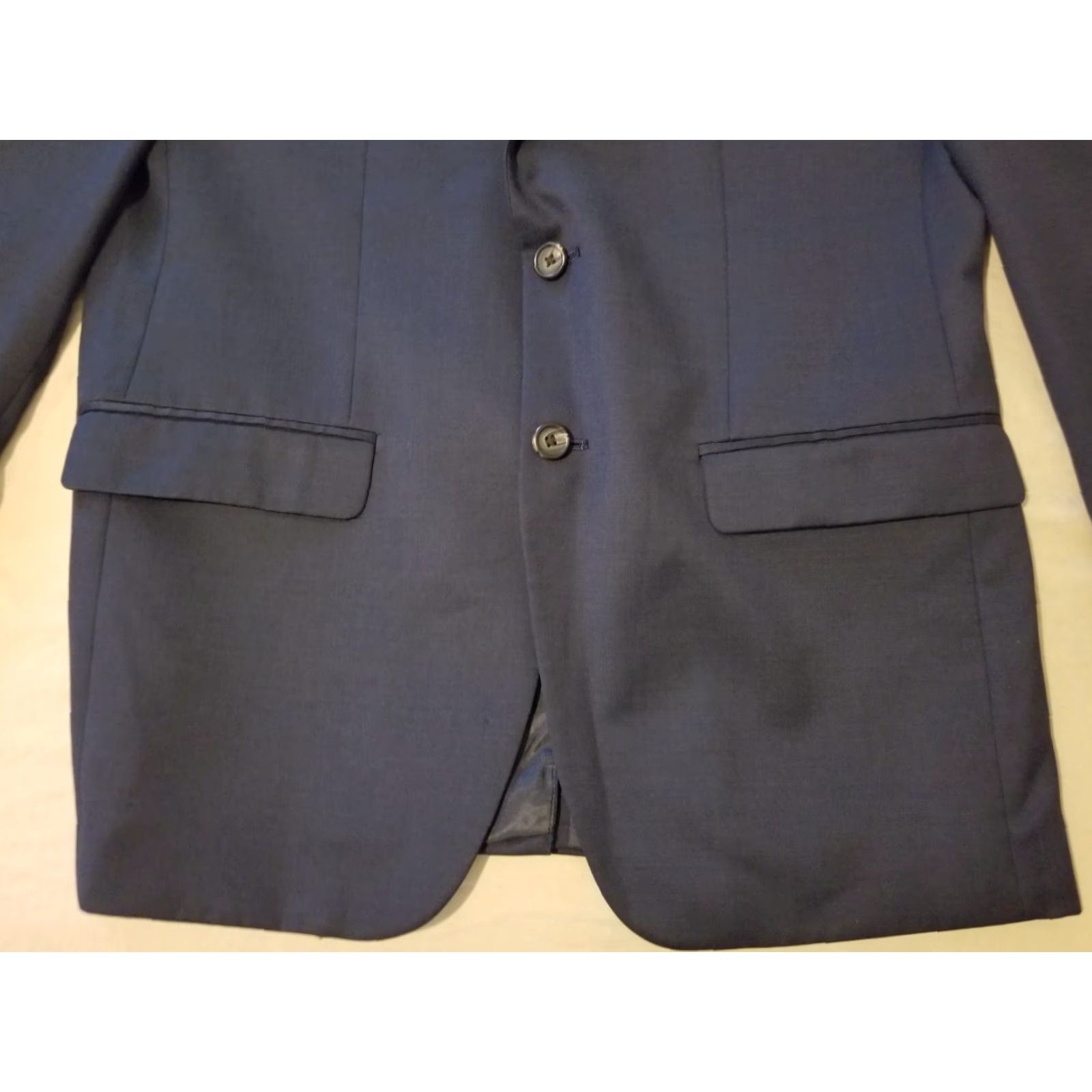 Polo Ralph Lauren VINTAGE Polo Ralph Lauren Sport Blazer Wool 40R Navy Blue Mens Polo Ralph Lauren Wool Sports Jacket 3-in-1 Jacket Slim line? Size US L / EU 52-54 / 3 - 3 Thumbnail