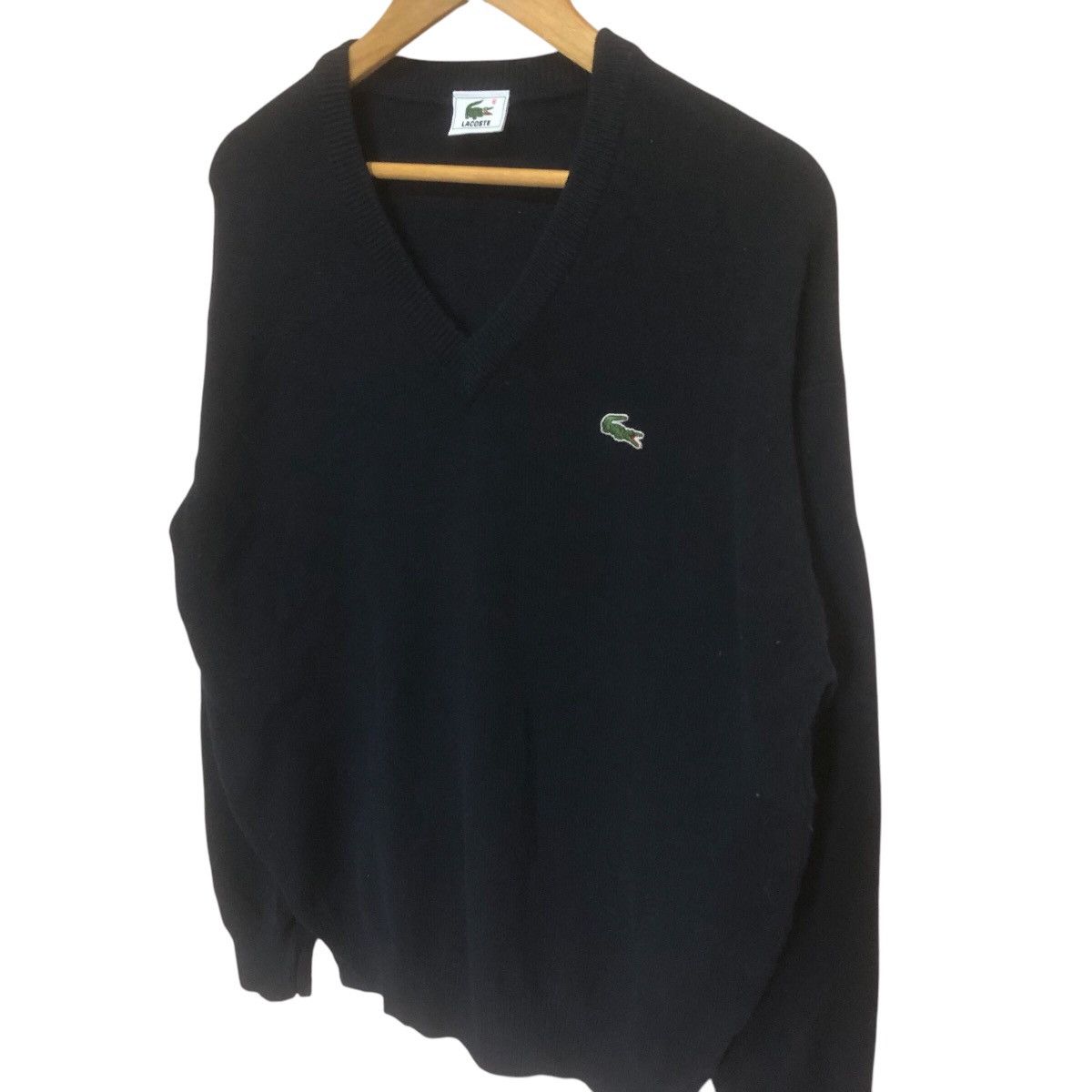 Lacoste V Neck Lacoste V Neck Sweater Size US L / EU 52-54 / 3 - 3 Thumbnail