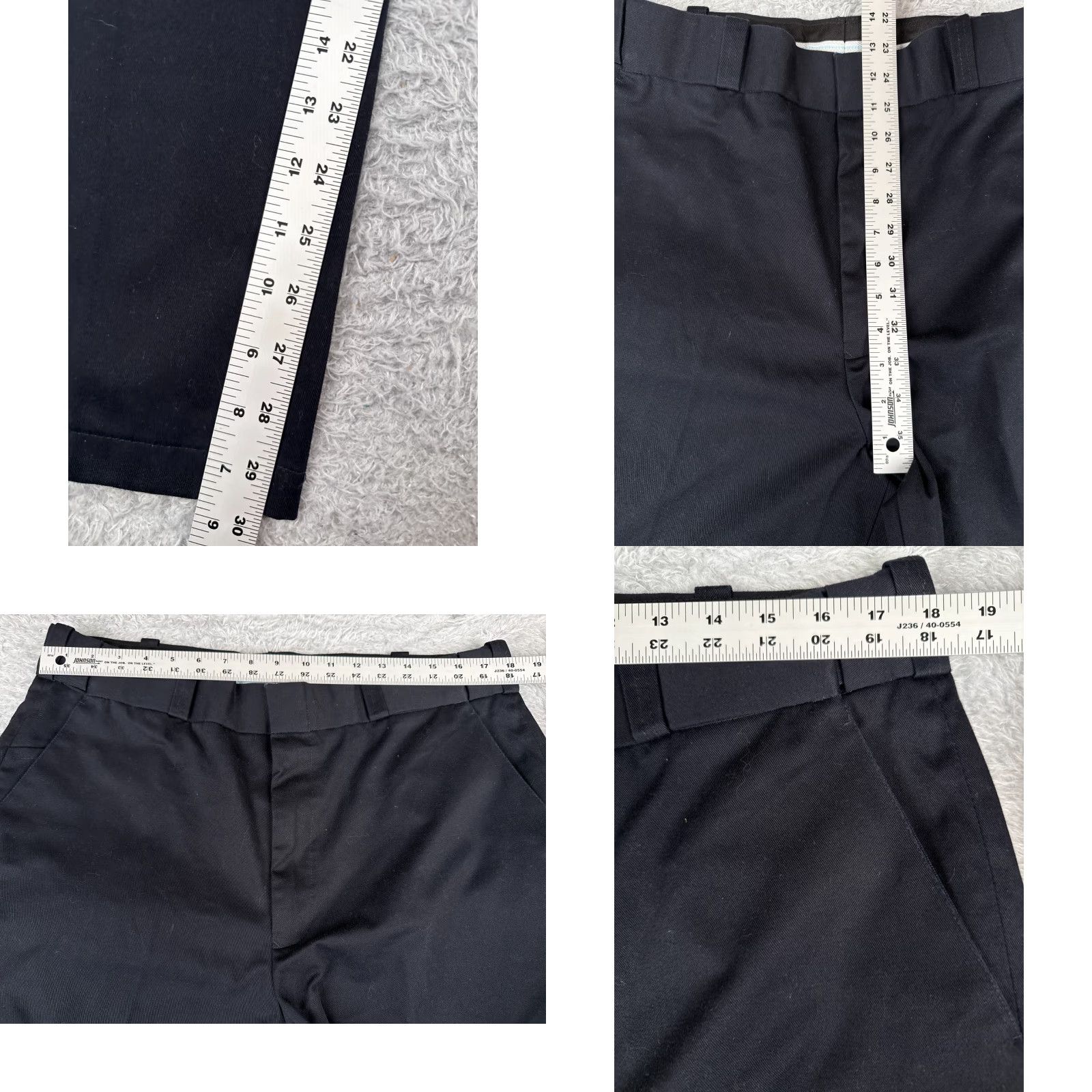 Vintage Tact Squad Pants Mens 38 Blue Cargo Twill Fabric Double Knee Gusset Poly Blend Size US 38 / EU 54 - 8 Thumbnail