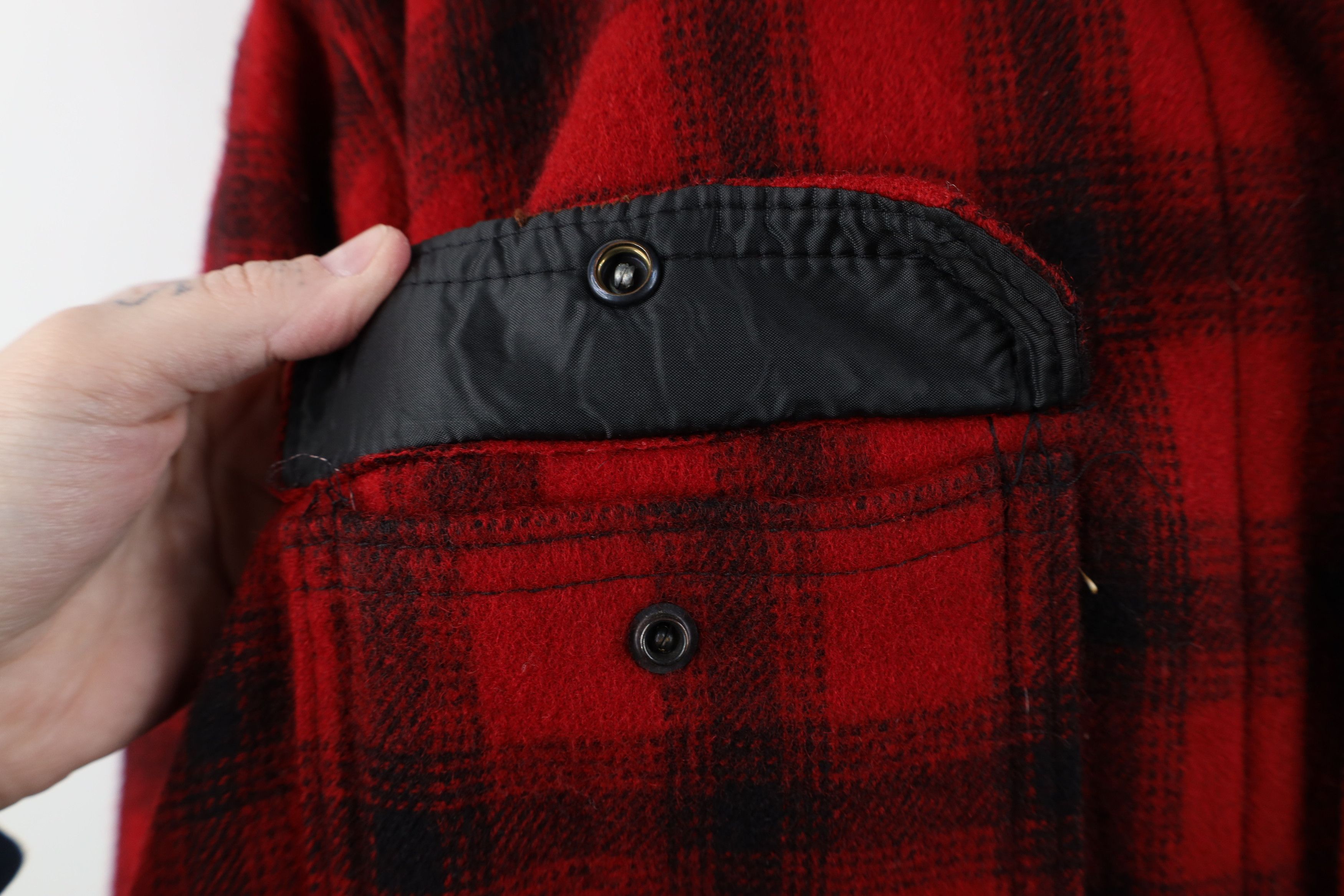Woolrich Woolen Mills Vintage 70s Woolrich Wool Quilted Birding Jacket USA Size US XL / EU 56 / 4 - 5 Thumbnail