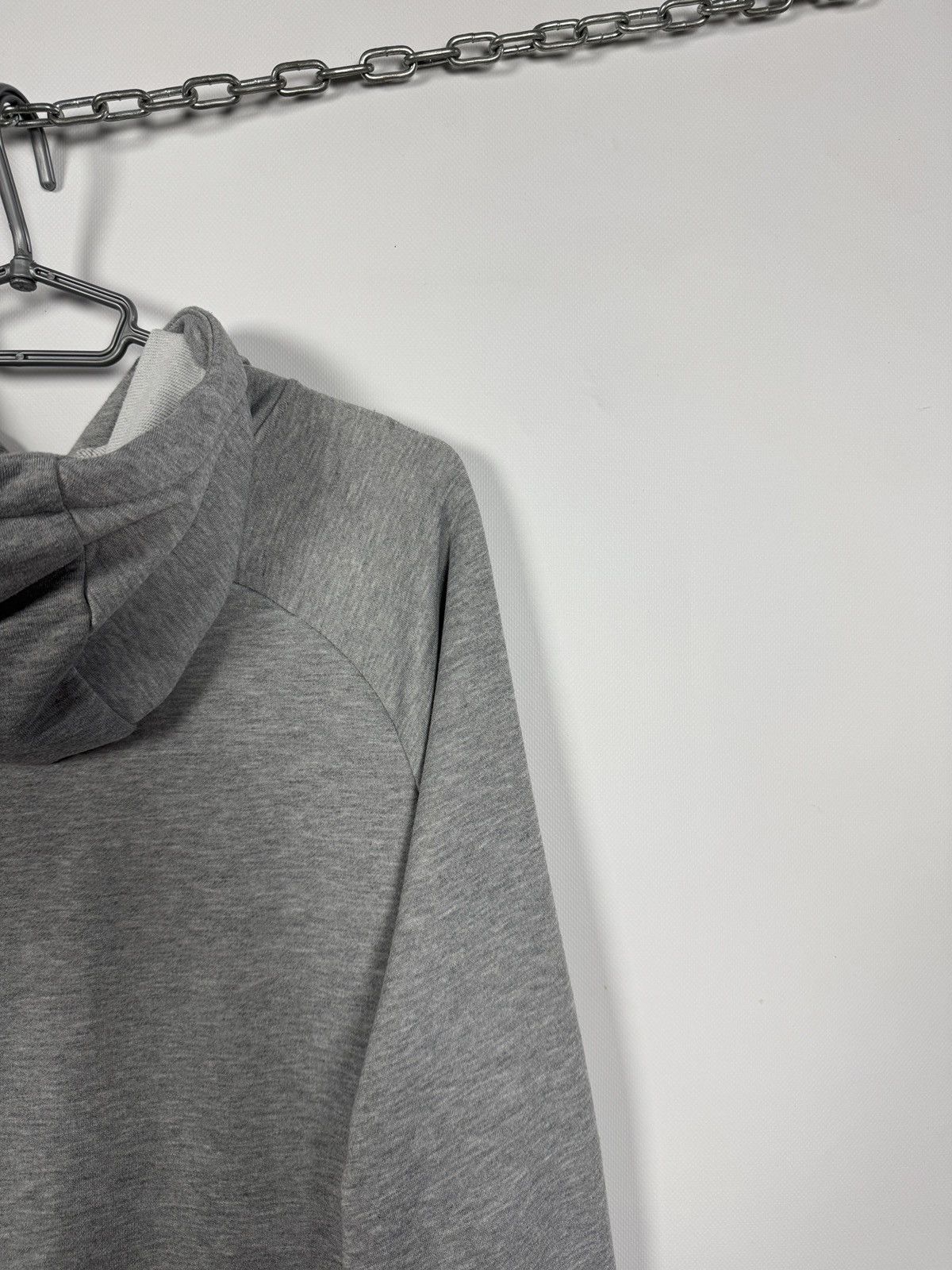 Nike Men’s Nike Swoosh Training Dry-Fit Hoodie Gray Big Logo XL Size US XL / EU 56 / 4 - 12 Thumbnail