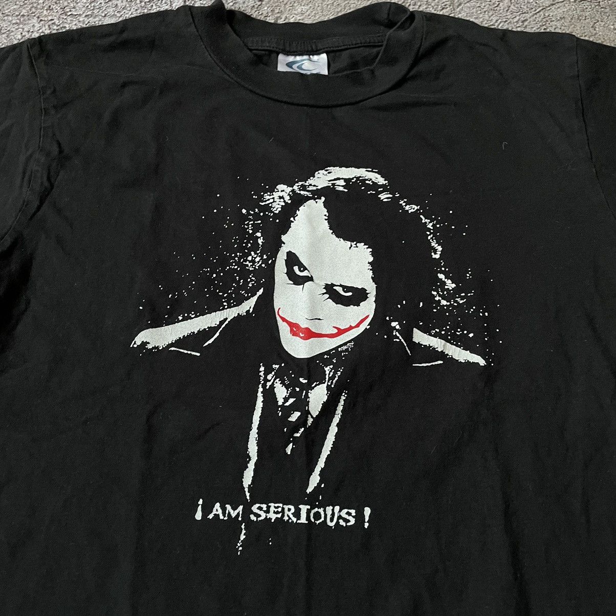 Band Tees Vintage 00S JOKER HORROR FACE CREEPY ABSTRACT ANGRY BONES Size US S / EU 44-46 / 1 - 4 Thumbnail