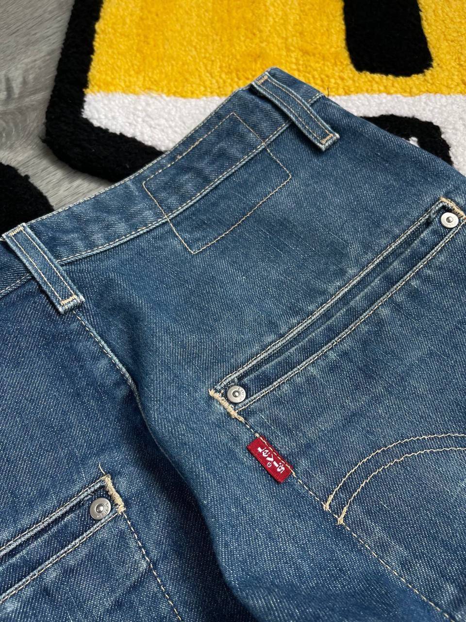 Levi's × Streetwear × Vintage vintage rare levis made in usa blue denim jeans Size US 30 / EU 46 - 4 Thumbnail