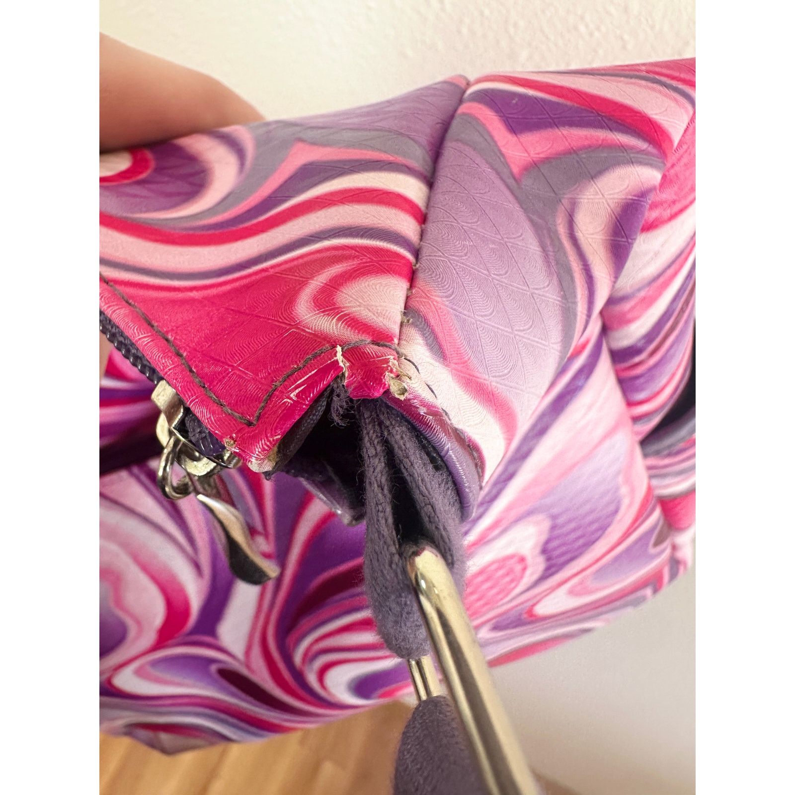 Other Y2K Psychedelic Swirl Crossbody Shoulder Bag Size ONE SIZE - 15 Thumbnail