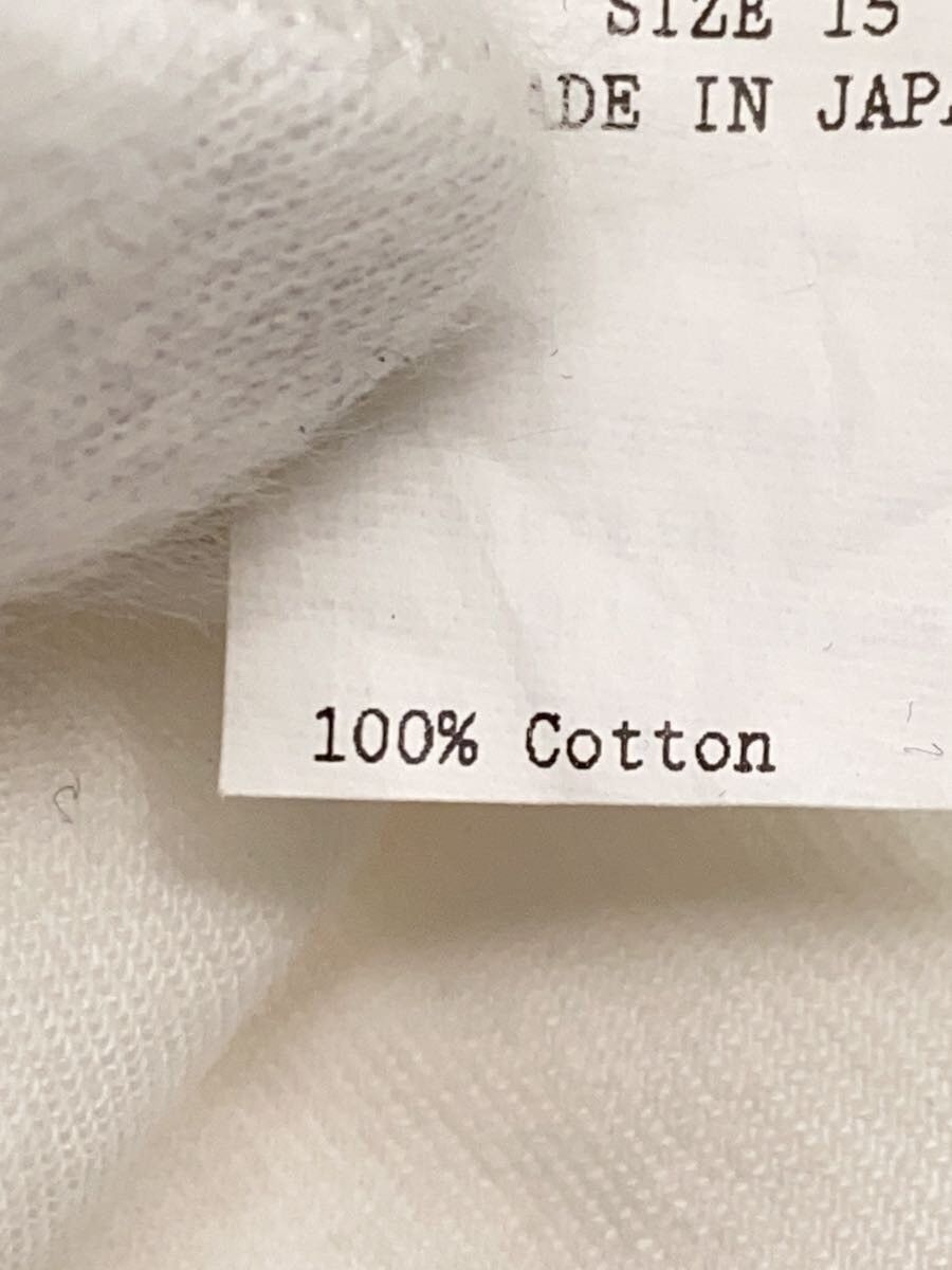 Taiga Takahashi White Cotton Lot.101 Open Collar Shirt Size US S / EU 44-46 / 1 - 5 Thumbnail