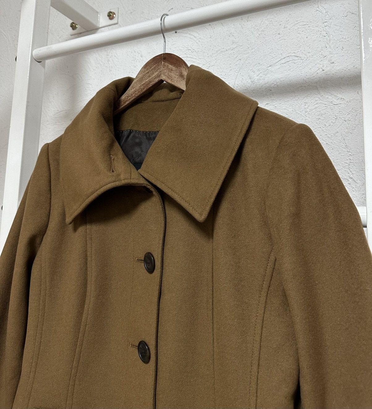 Barbour Barbour Women’s Wool Coat Size L Size L / US 10 / IT 46 - 3 Thumbnail