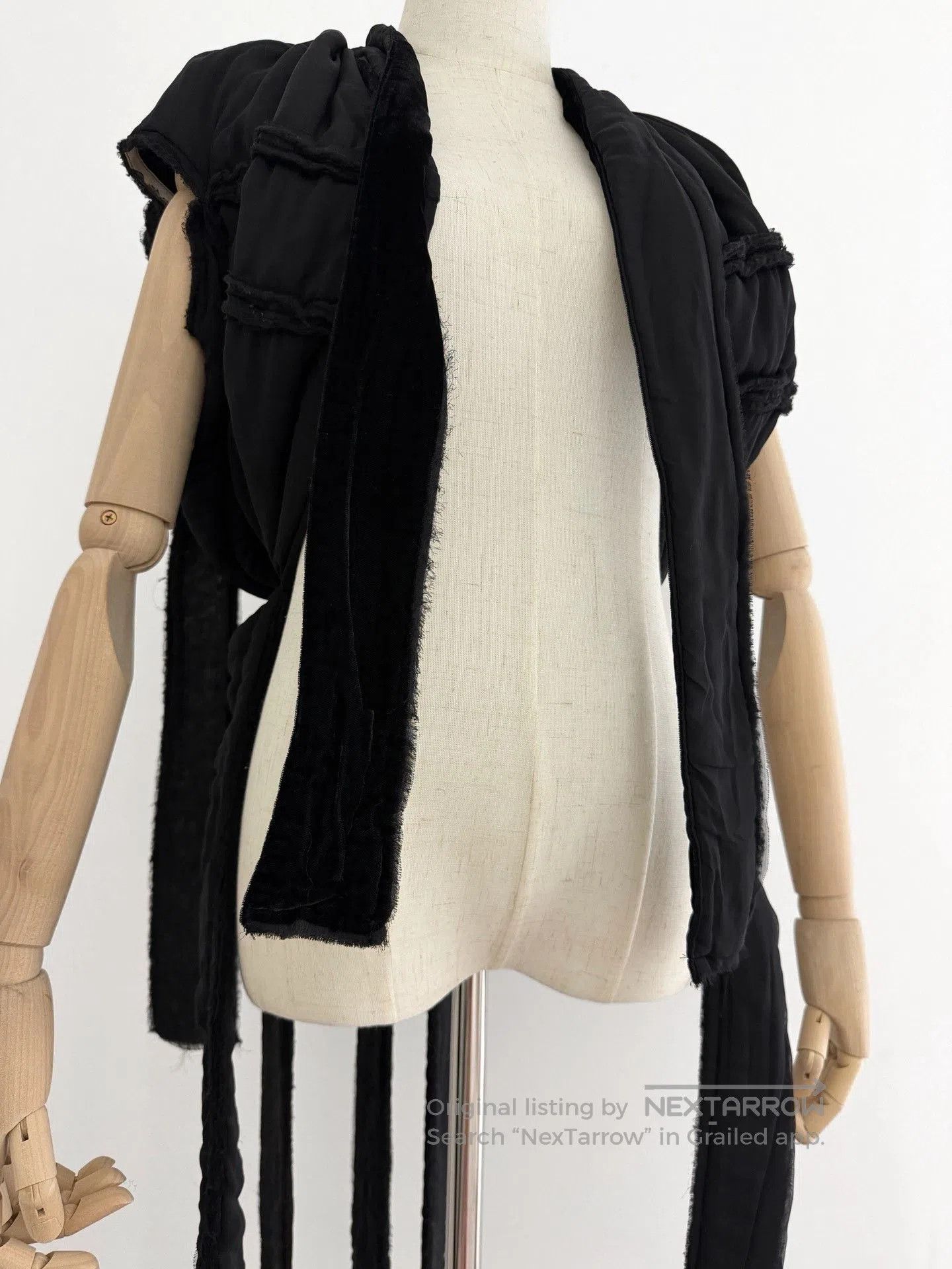 Rei Kawakubo Comme des Garçons 3D Rose Cocoon Jacket. Size M / US 6-8 / IT 42-44 - 6 Thumbnail