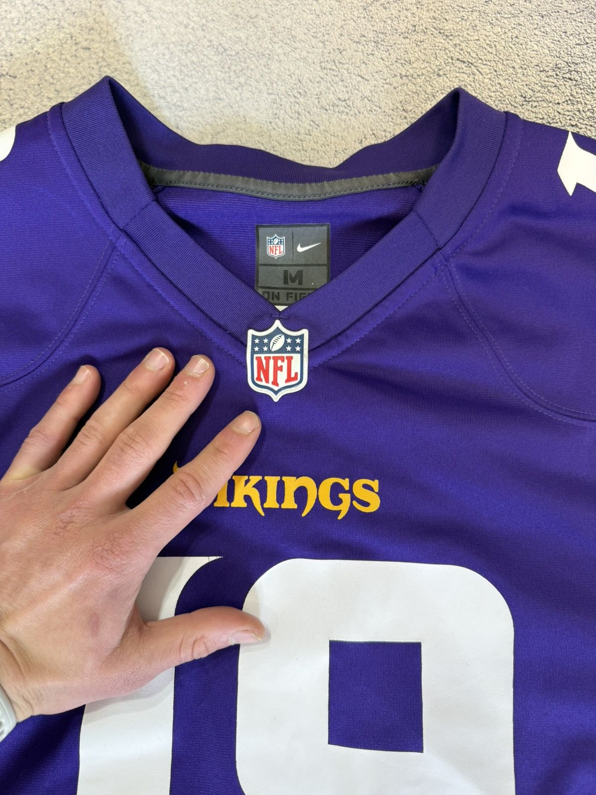 Nike Nike Adam Thielen Vikings 19 NFL Game Jersey SKOL On Field M Size US M / EU 48-50 / 2 - 14 Thumbnail
