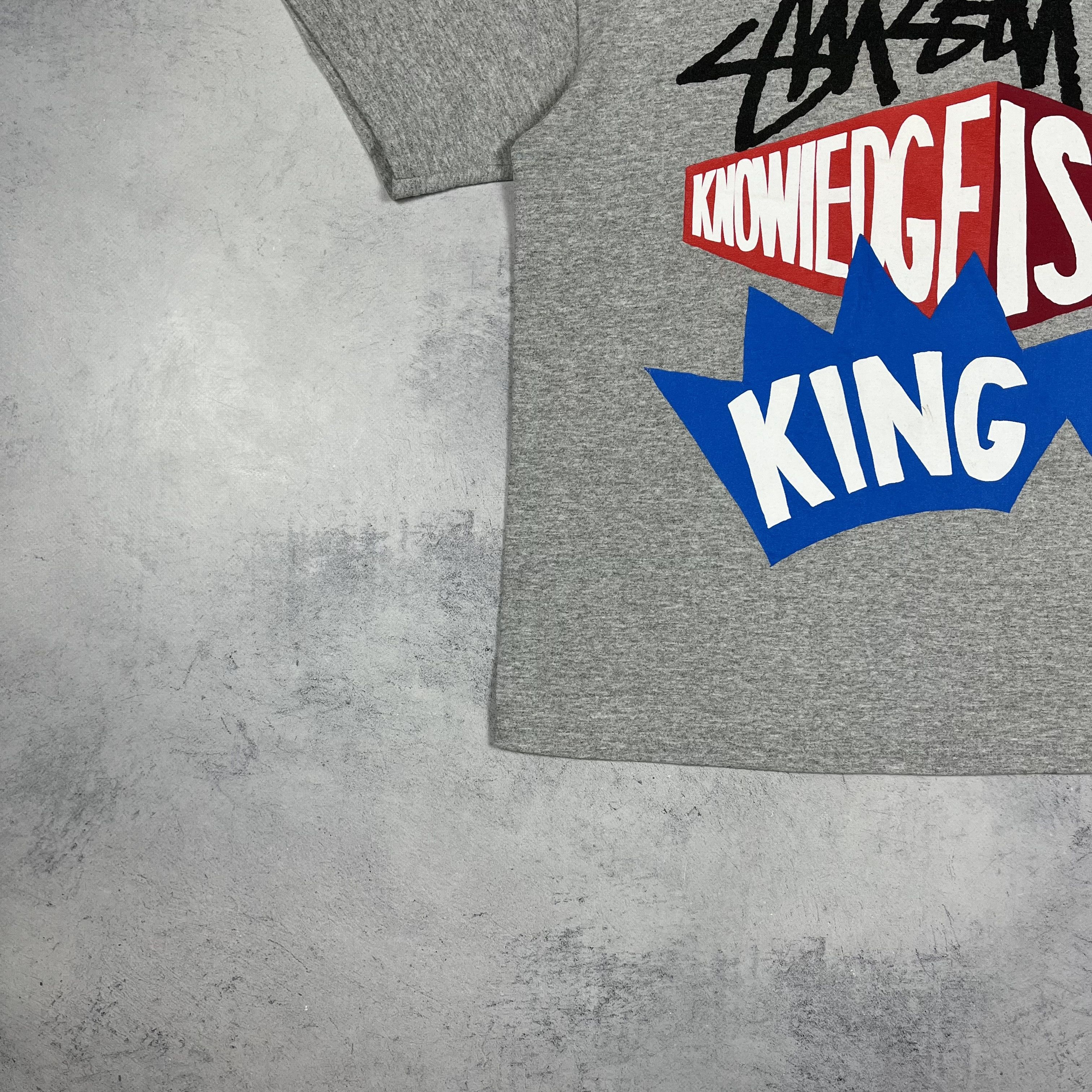 Stussy Vintage Stussy King Graffiti Big Logo T Shirt 00’s Size US S / EU 44-46 / 1 - 5 Thumbnail