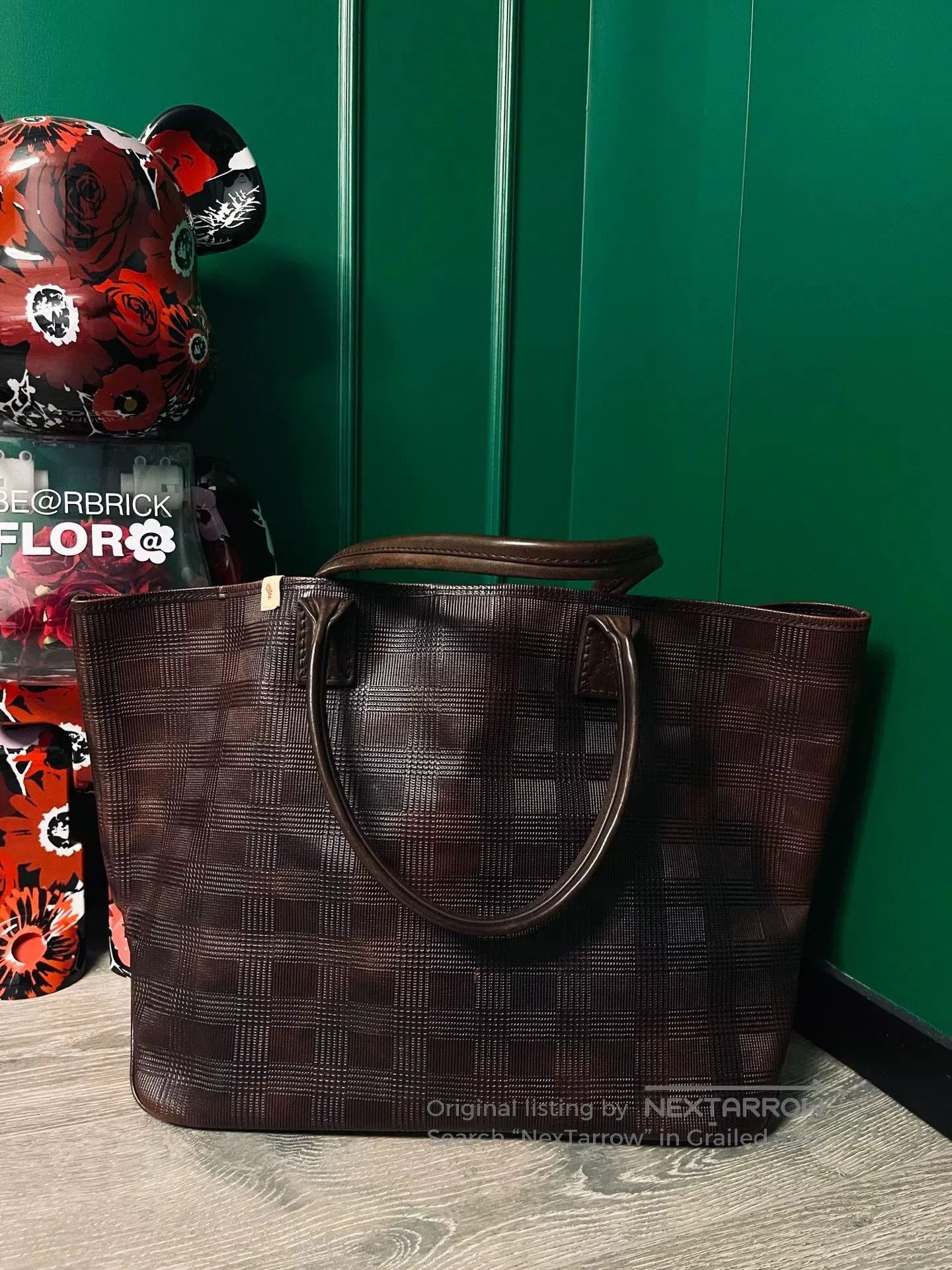 Visvim visvim chocolate leather homer tote bag. Size ONE SIZE - 1 Thumbnail