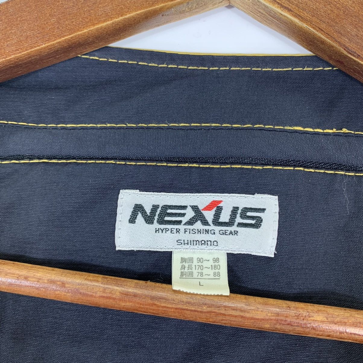 Japanese Brand × Vintage Vintage Nexus Shimano Fishing Jacket Size US L / EU 52-54 / 3 - 7 Thumbnail