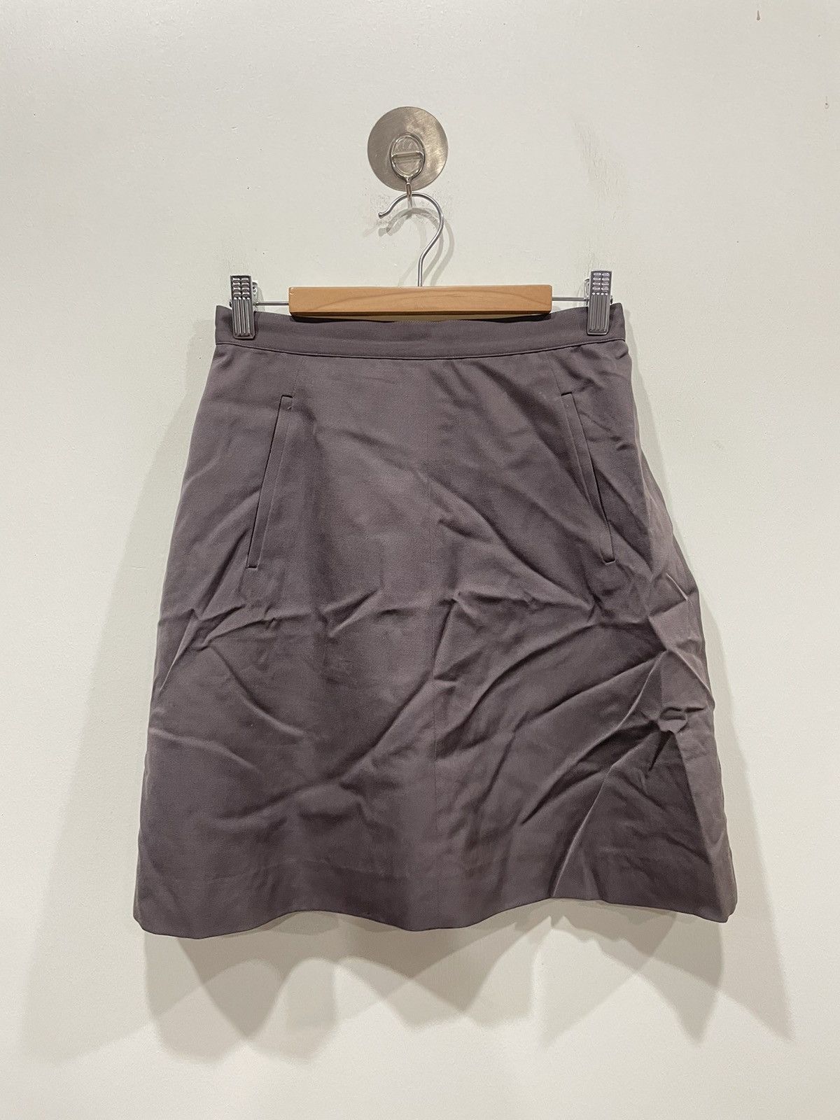 agnes b. Agnes B. Button Wrap Mini Skirt Size 26" / US 2 / IT 38 - 1 Thumbnail