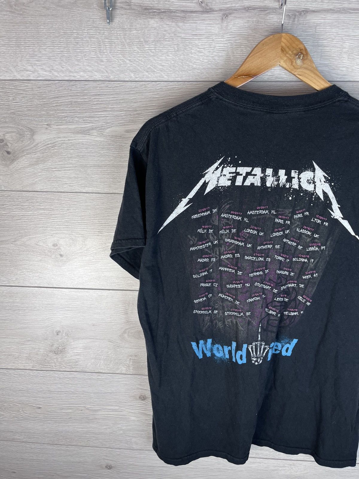 Fruit Of The Loom Men’s merch T-shirt Metallica size L 2017s Size US L / EU 52-54 / 3 - 11 Thumbnail