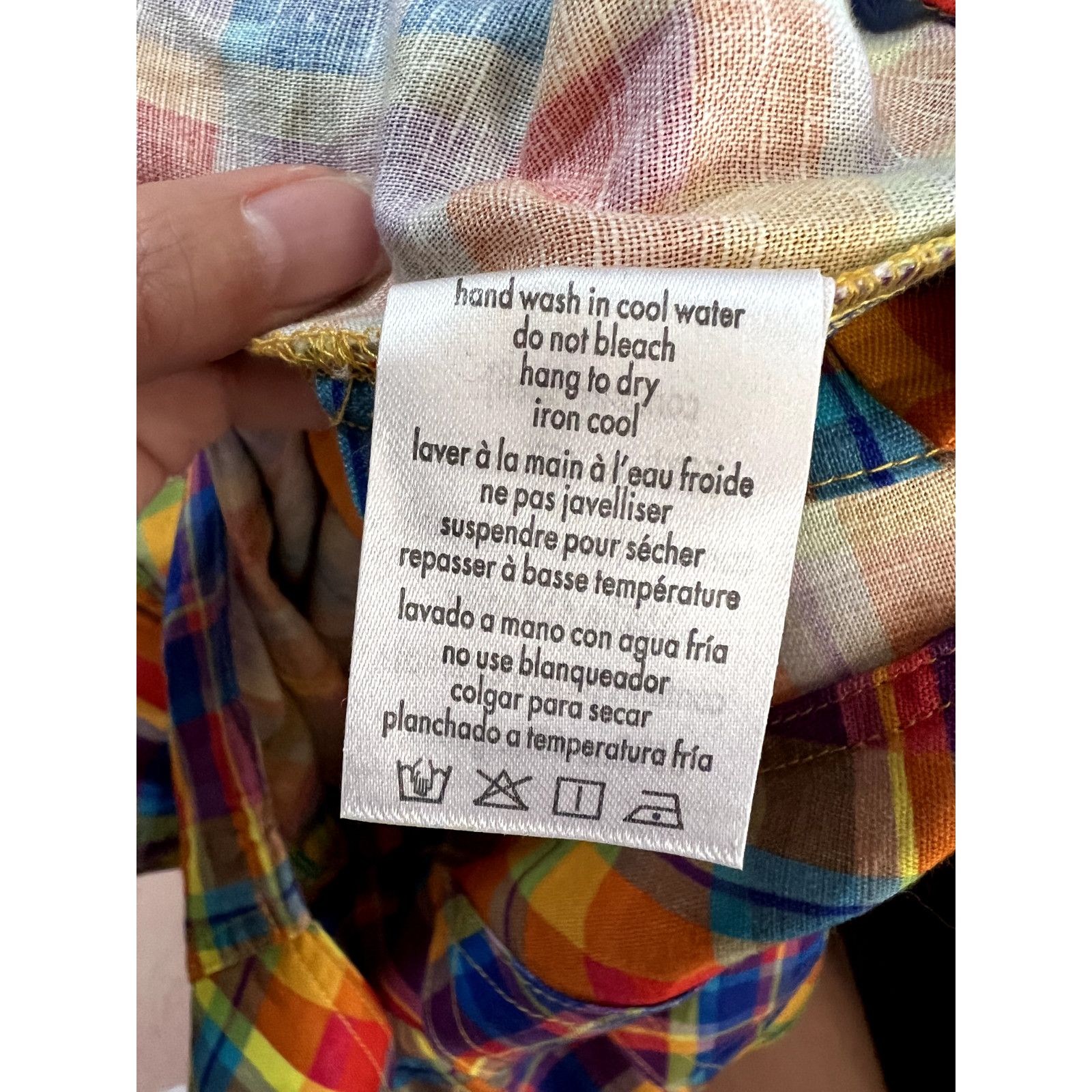 WeWoreWhat $128 NWT WeWoreWhat Danielle Bernstein Rainbow Overall Sz S Size 34" / US 12 / IT 48 - 14 Thumbnail
