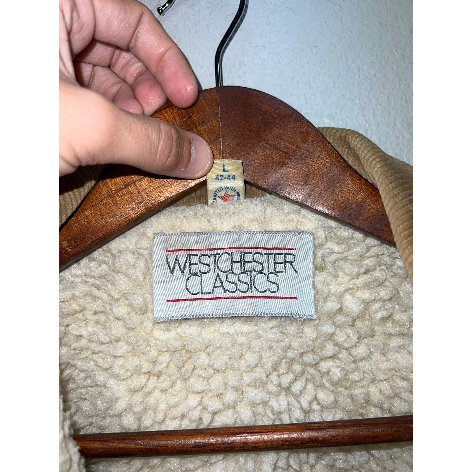 Vintage Vintage Corduroy Sherpa Jacket Brown Westchester Classics L Size US L / EU 52-54 / 3 - 7 Thumbnail