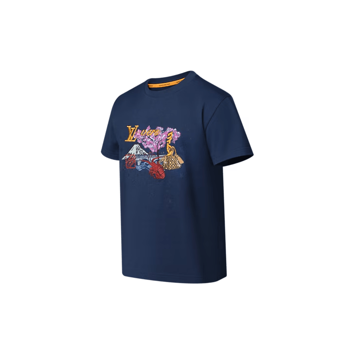 Louis Vuitton Embroidered T-Shirt Size US XL / EU 56 / 4 - 2 Thumbnail