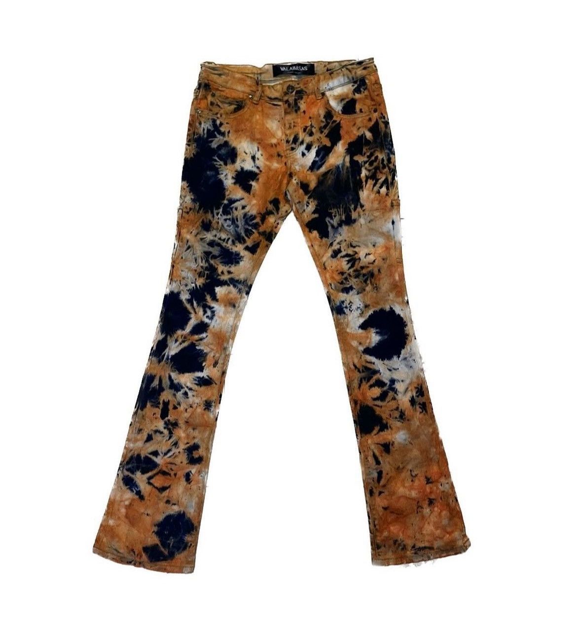 Image of Valabasas Stacked Spiral Galaxy Arancia Jeans Size 30 in Orange, Men's