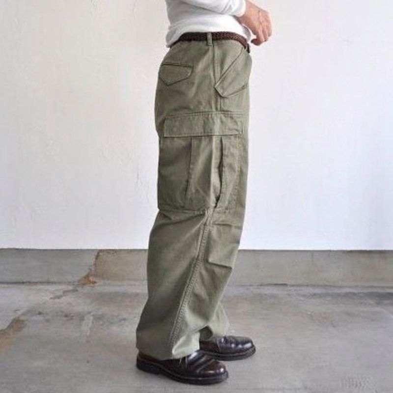 Vintage Vintage 1951 US Army M-51 Field Cargo Pants OG-107 Talon Zip Size US 38 / EU 54 - 8 Thumbnail