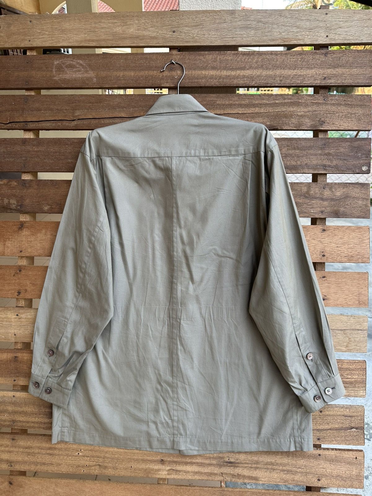 Burberry Vintage Burberrys Safari Field Jacket Size US L / EU 52-54 / 3 - 2 Thumbnail