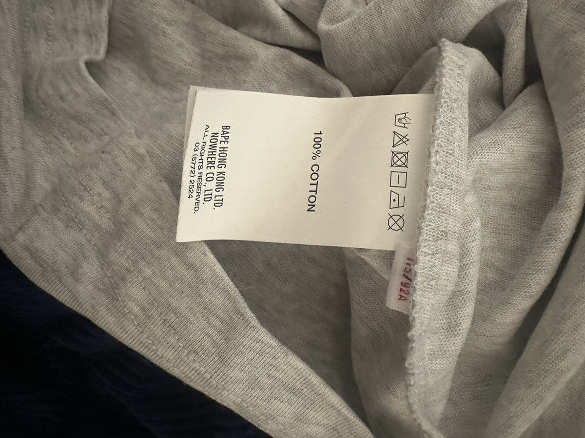 Aape AAPE BY BATHING APE off-white fancy main t-shirt white Size US M / EU 48-50 / 2 - 5 Thumbnail