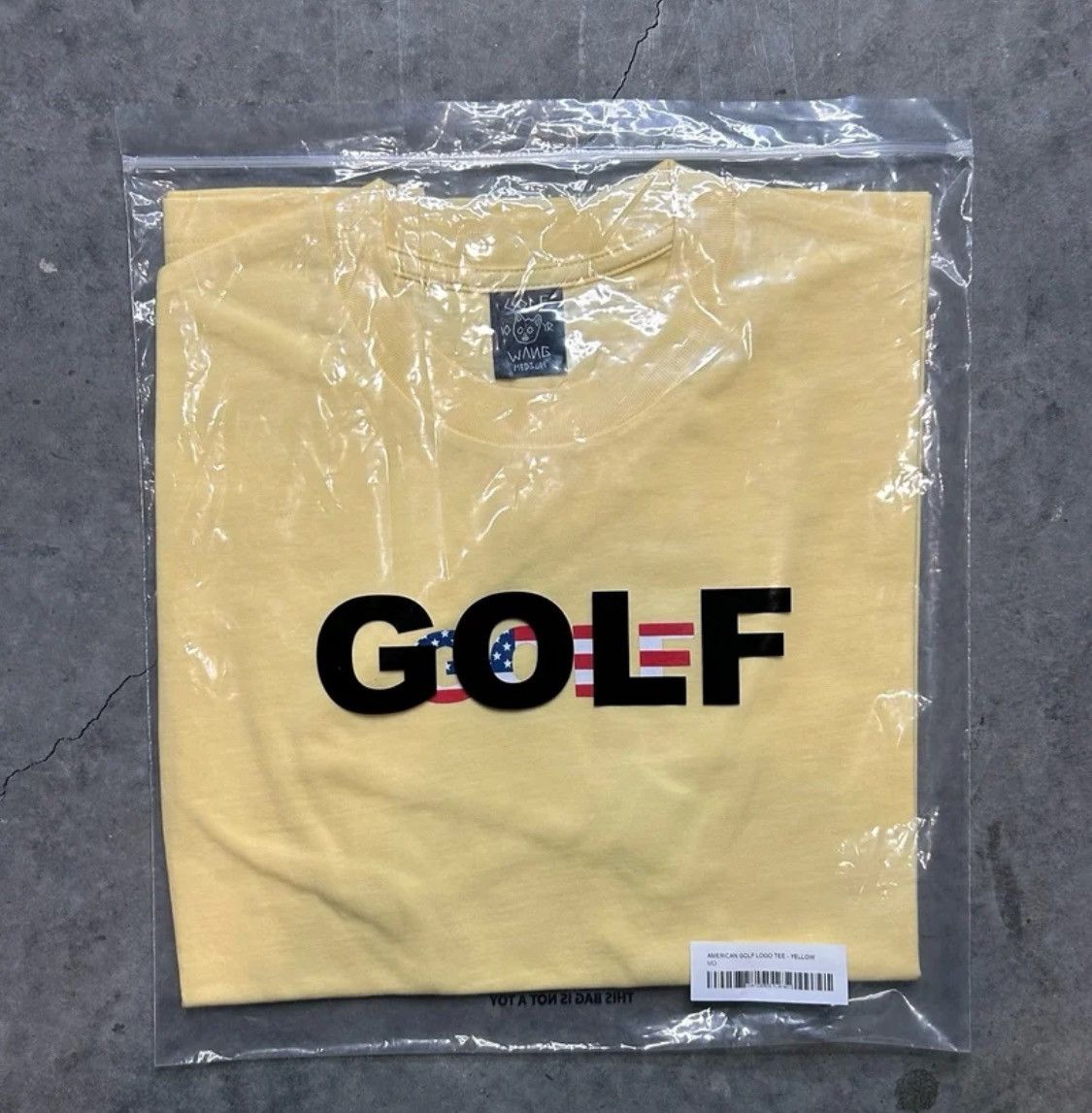 Golf Wang 1 AMERICAN GOLF LOGO TEE (SIZE M) - GOLFWANG Size US M / EU 48-50 / 2 - 1 Thumbnail