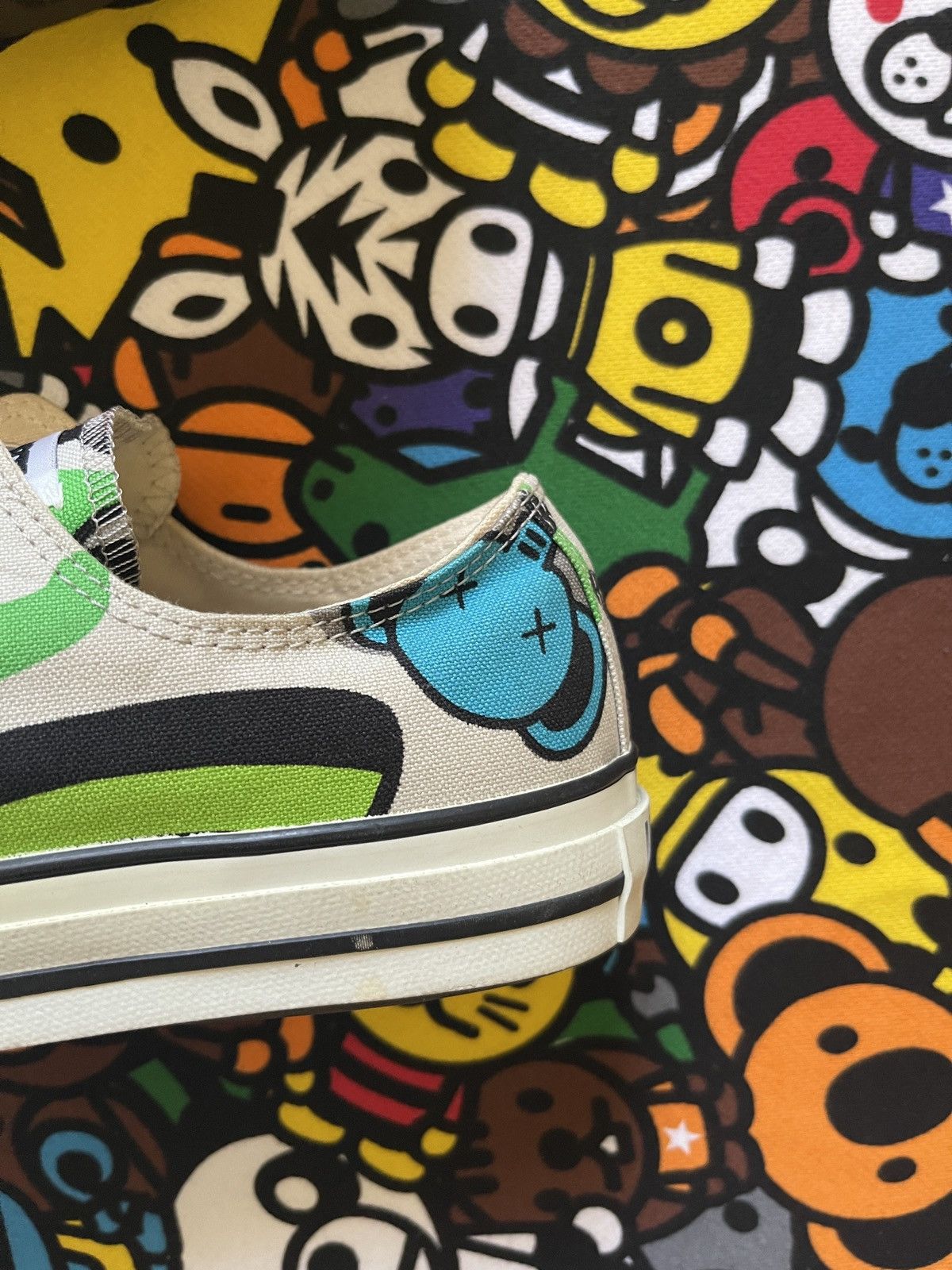 Bape × Kaws A Bathing Ape X Kaws Animal Kingdom Apesta Shoes Size US 9 / EU 42 - 4 Thumbnail