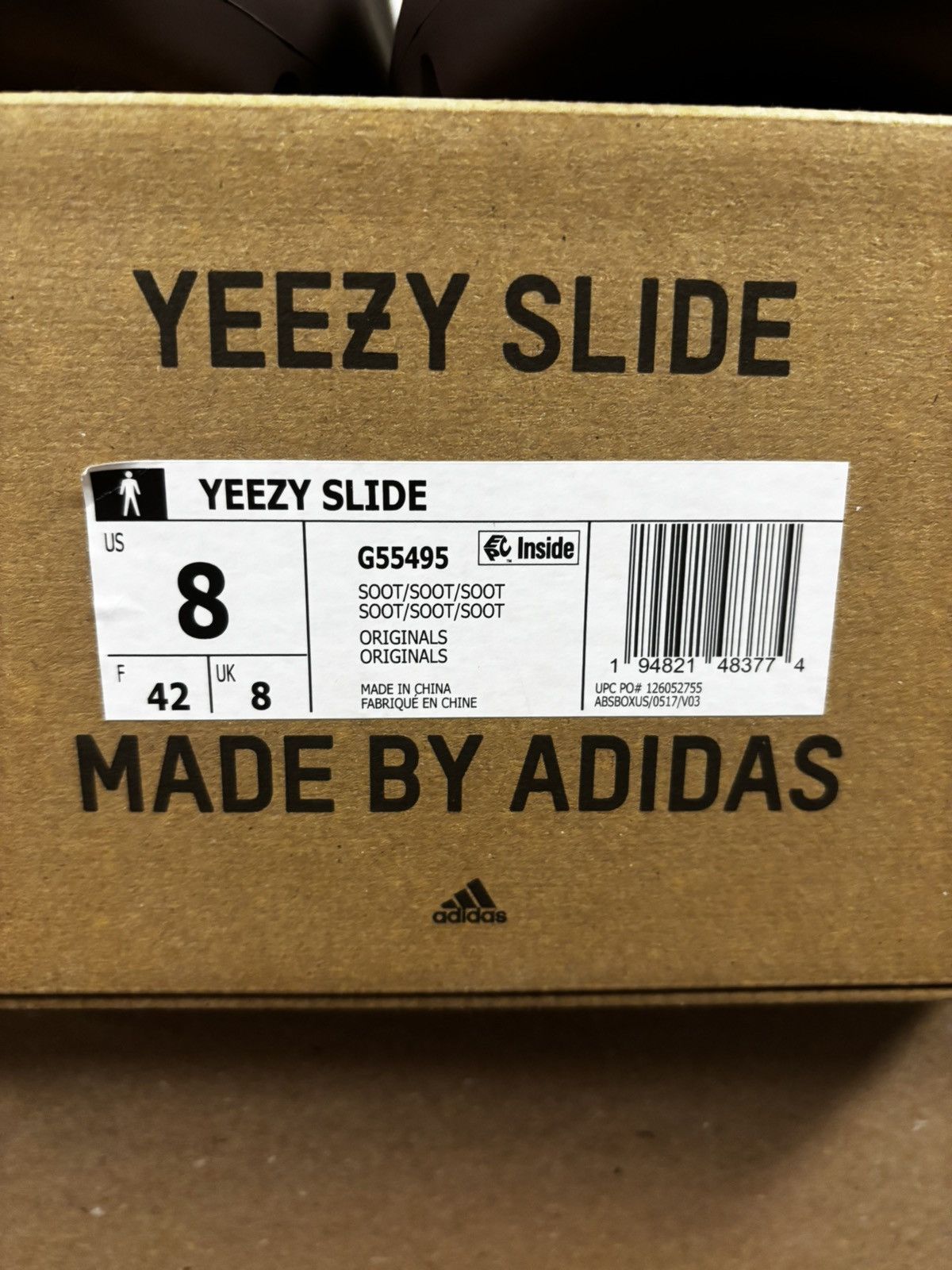 Adidas × Kanye West × Yeezy Yeezy Slide Soot 🚨First Release🚨 Size US 8 / EU 41 - 2 Thumbnail