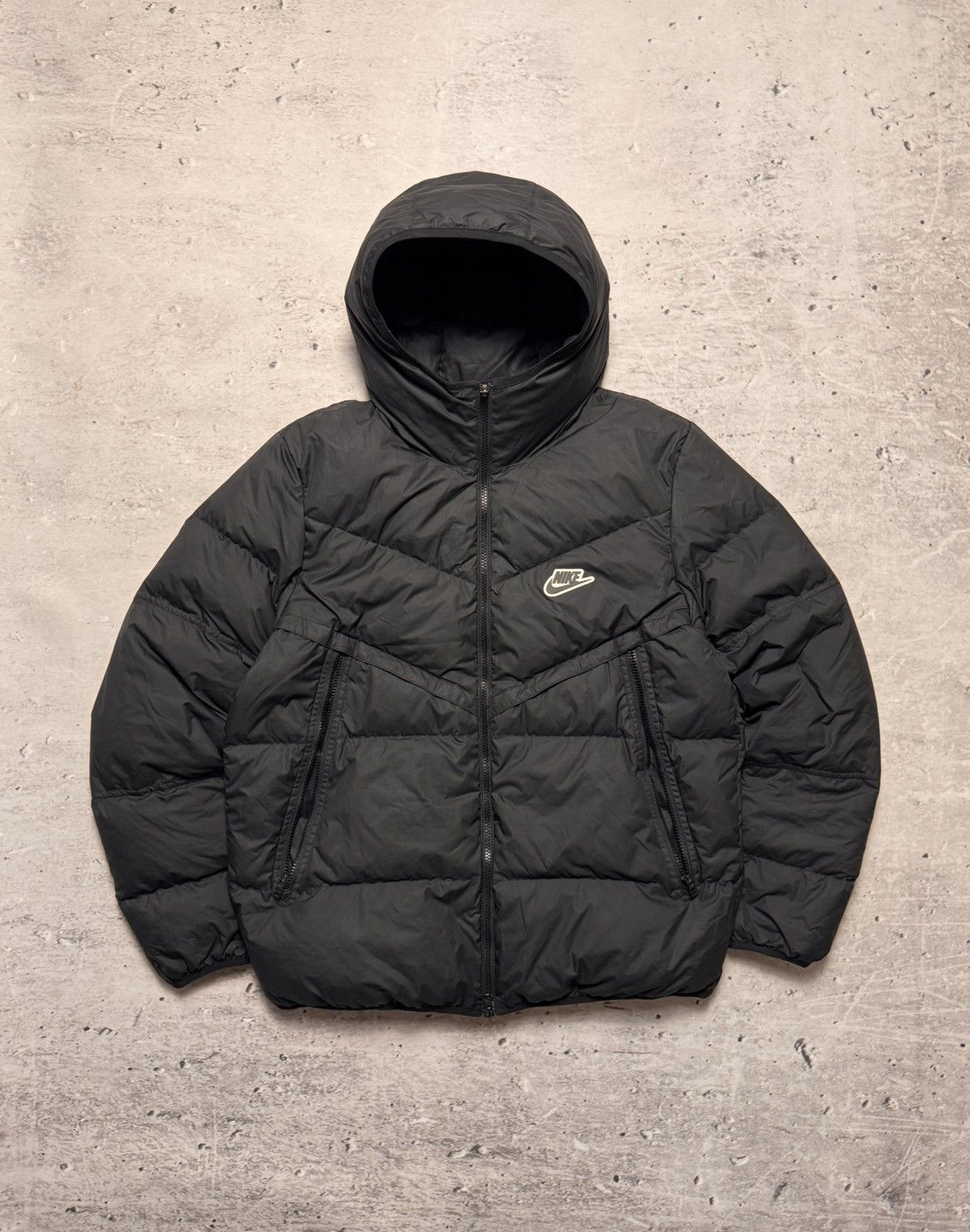 Nike × Nike ACG NIKE PUFFER DOWN BASIC LOGO OVERSIZE NYLON JACKET Size US L / EU 52-54 / 3 - 1 Thumbnail