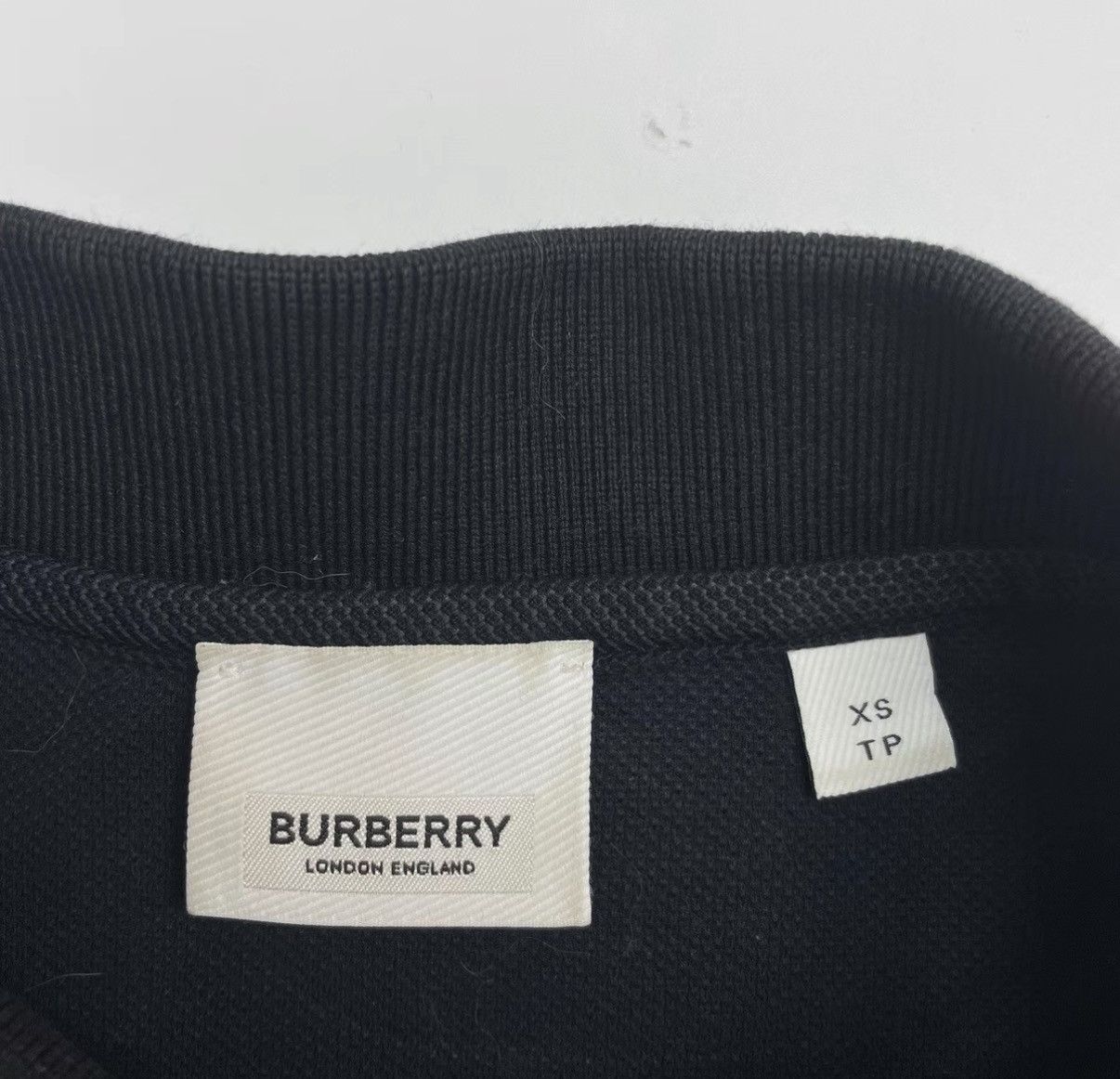 Burberry Burberry Embroidered Logo Short Sleeve Polo Shirt K12 Size US XS / EU 42 / 0 - 4 Thumbnail