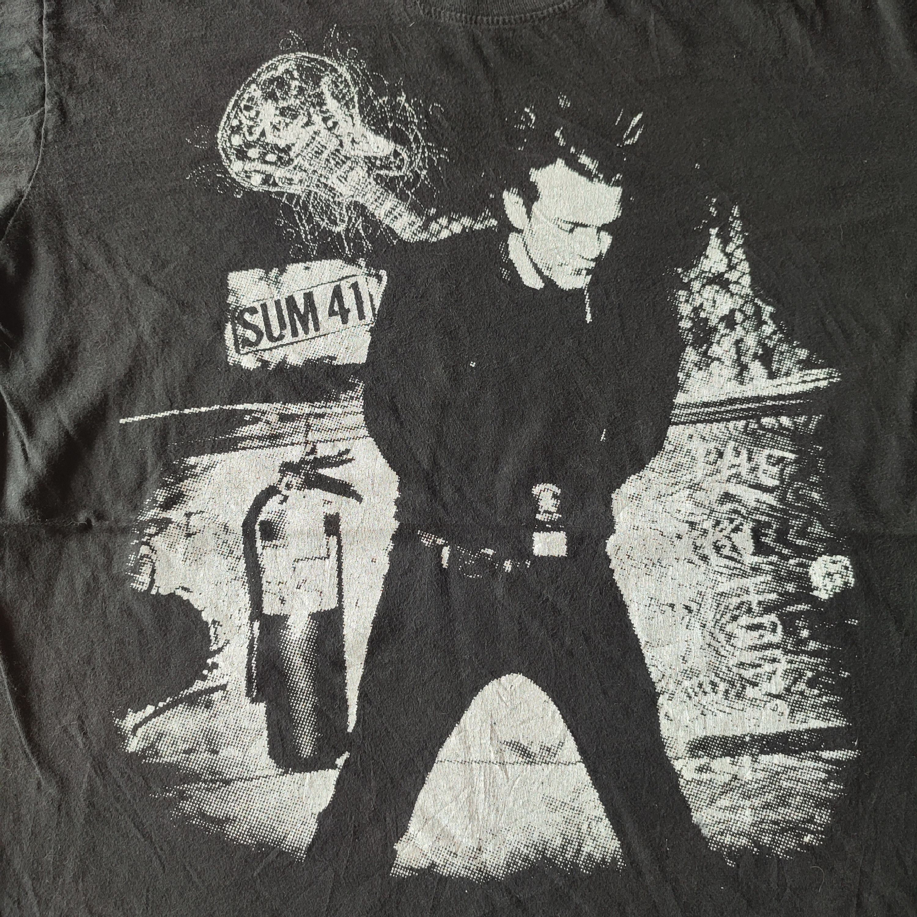 Band Tees × Vintage SUM 41 T SHIRT Size US M / EU 48-50 / 2 - 3 Thumbnail
