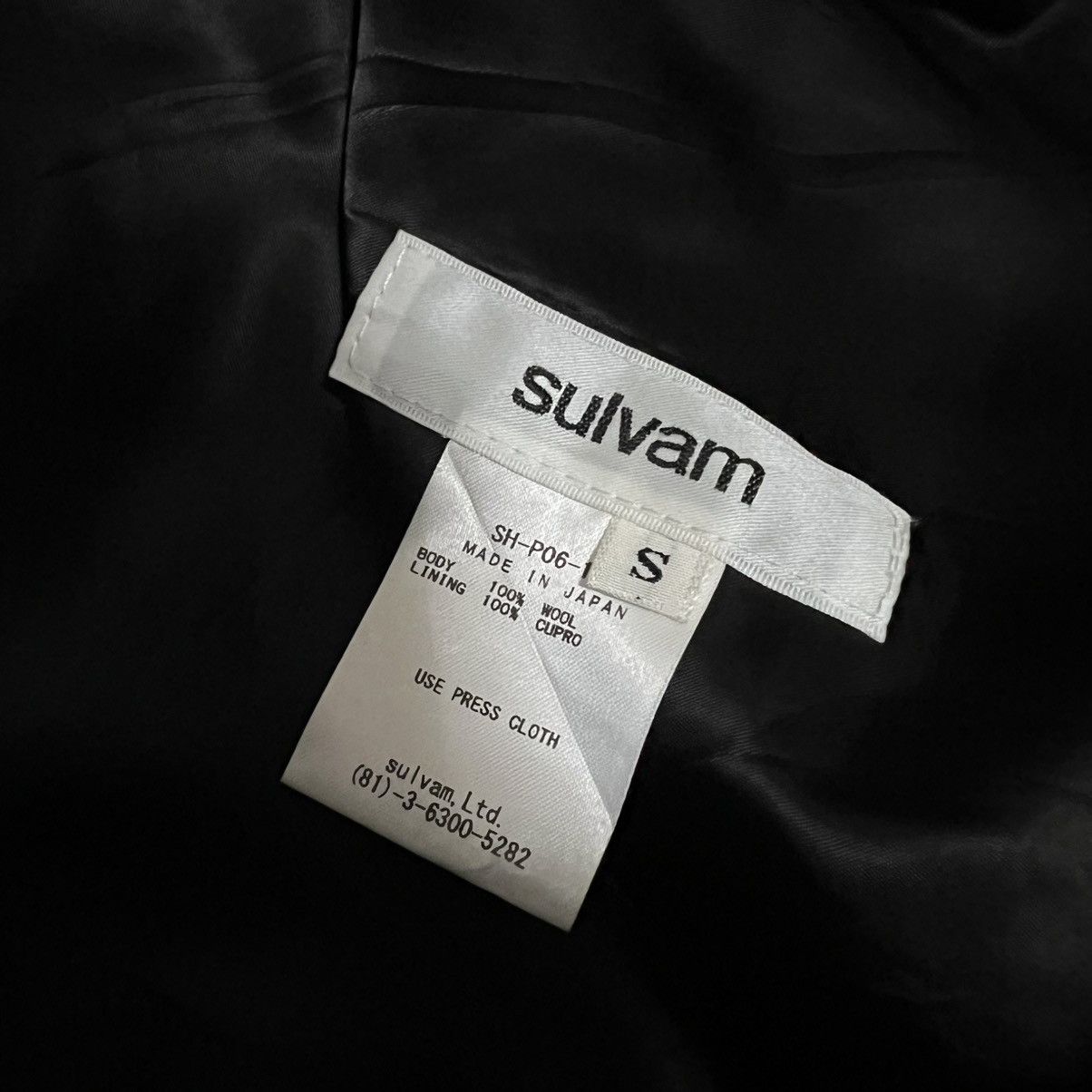Japanese Brand Sulvam Classic Bondage Trousers Size US 30 / EU 46 - 7 Thumbnail