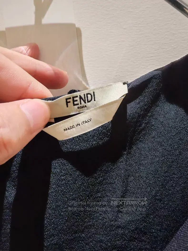 Fendi Fendi High-end French-style dress, made of wool and silk f Size XS / US 0-2 / IT 36-38 - 6 Thumbnail