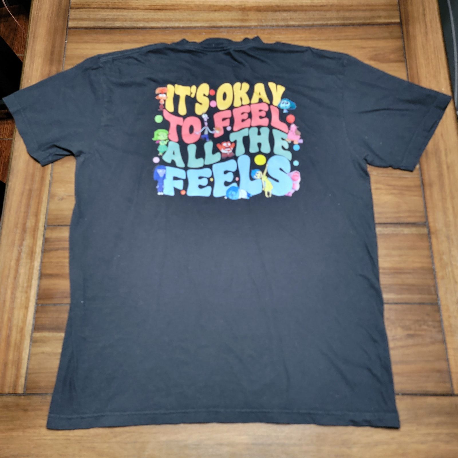 Comfort Colors Inside Out Unisex Tee "It's Ok To Feel All The Feels" -Large Size US L / EU 52-54 / 3 - 1 Thumbnail