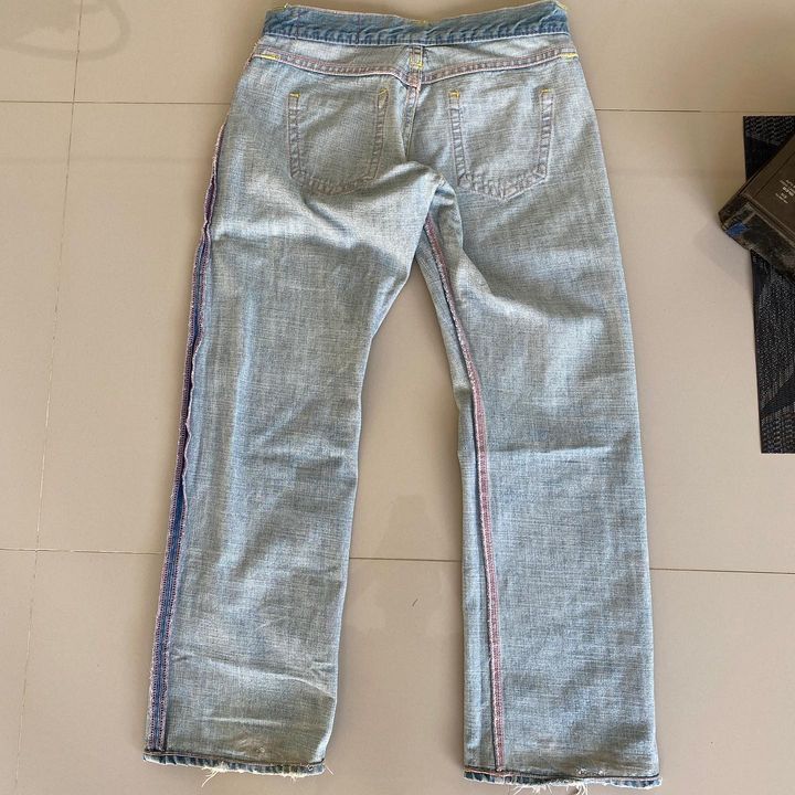 Japanese Brand Y2K Cocolulu Back Print Jean🇯🇵 Size US 31 - 12 Thumbnail