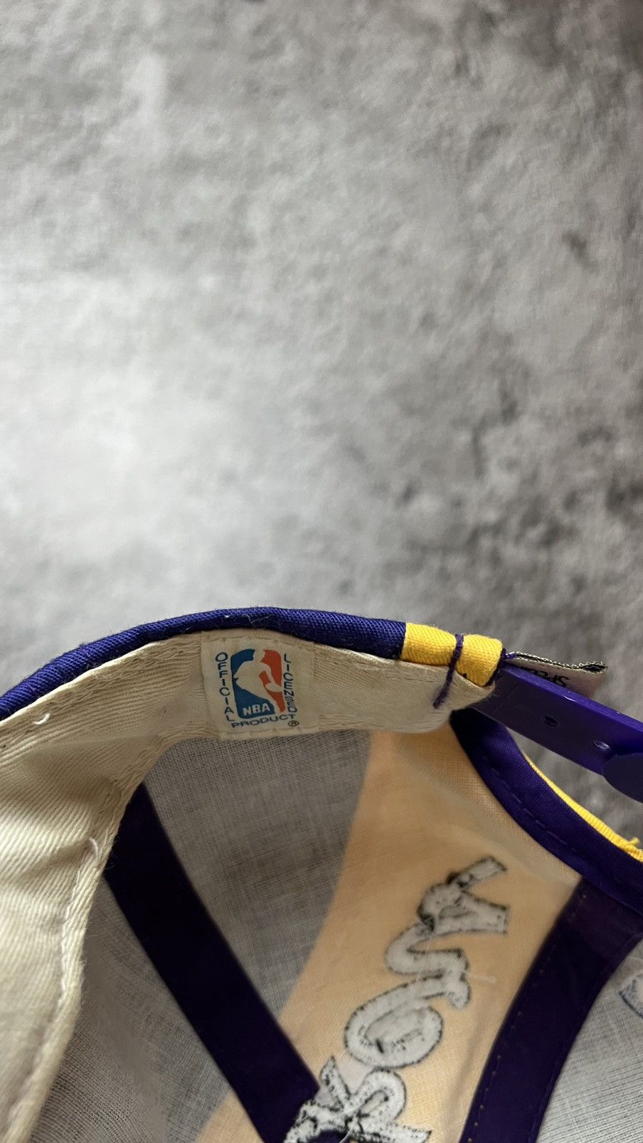 Sports Specialties VTG 90’s Los Angeles Lakers NBA Sport Specialties hat Size ONE SIZE - 7 Thumbnail