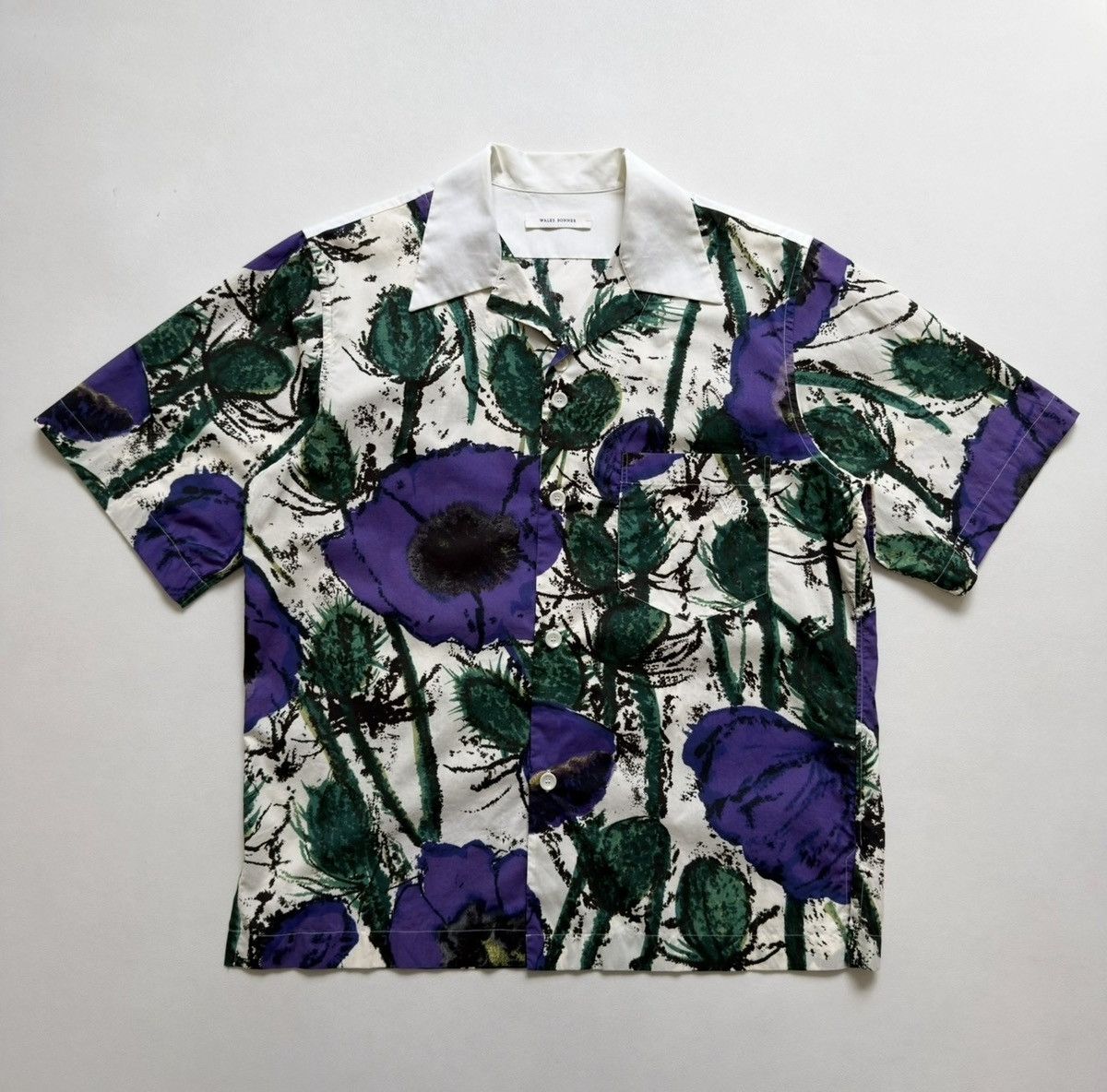 Wales Bonner ‘Highlife’ Floral Print Bowling Shirt Size US M / EU 48-50 / 2 - 3 Thumbnail
