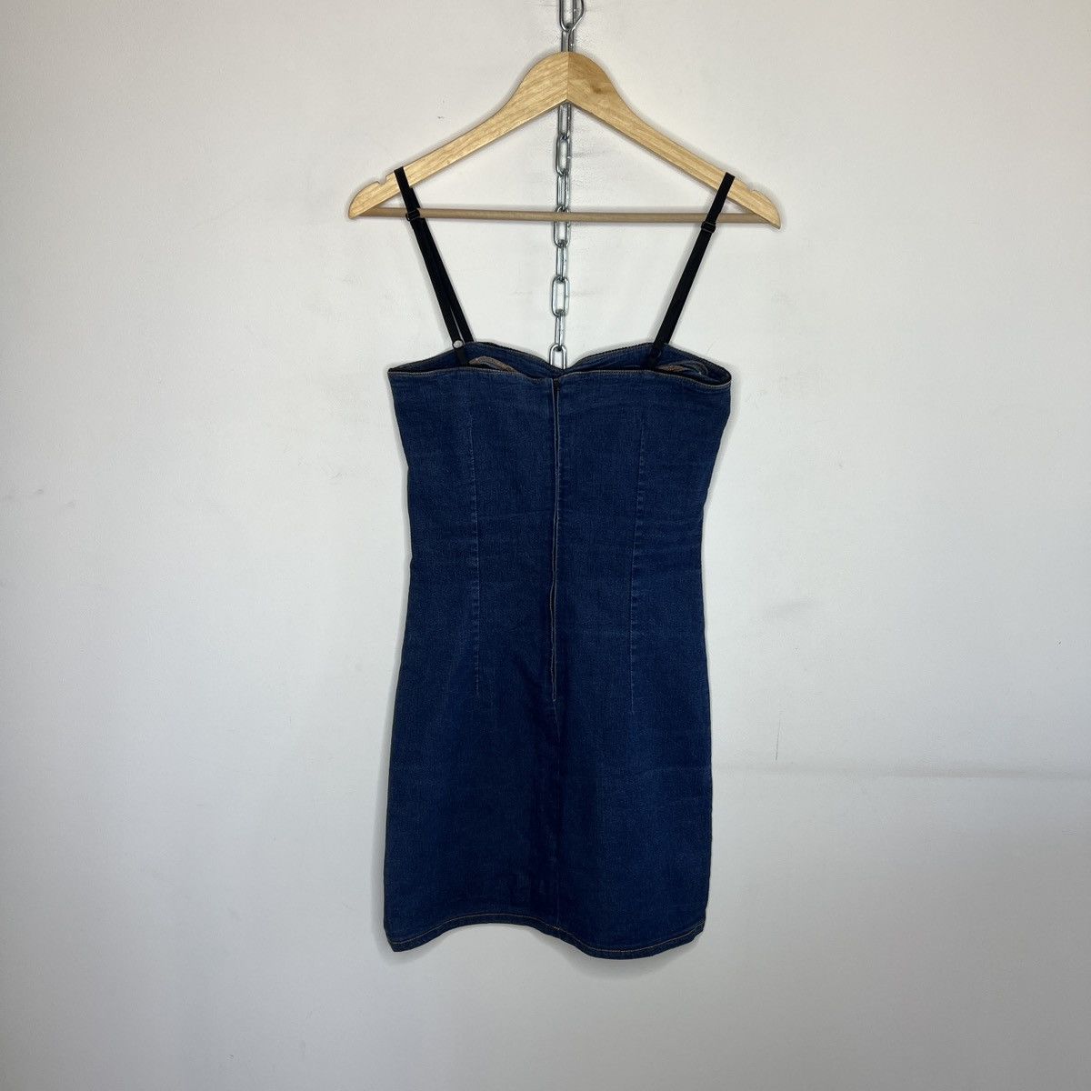 Dolce & Gabbana Dolce Gabbana D&G Mini Denim Dress Small Y2K Coquette Size S / US 4 / IT 40 - 5 Thumbnail