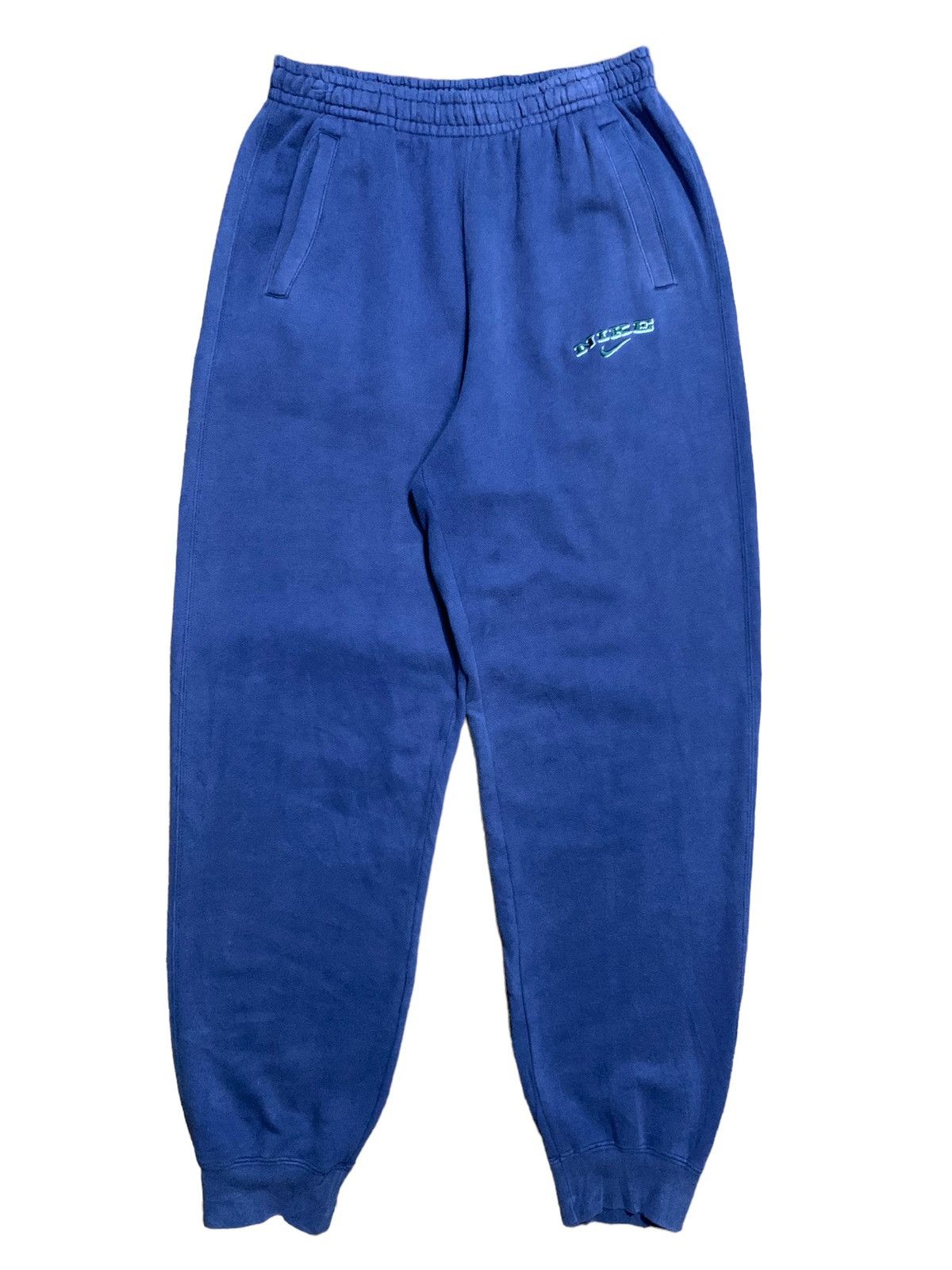 Nike × Vintage Vintage Nike spell out baggy sweat pants Size US 30 / EU 46 - 2 Thumbnail