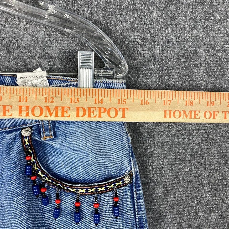 Pull & Bear Pull & Bear Jeans Women's Size 26 Cigarette Low Waist Denim Size 30" / US 8 / IT 44 - 3 Thumbnail