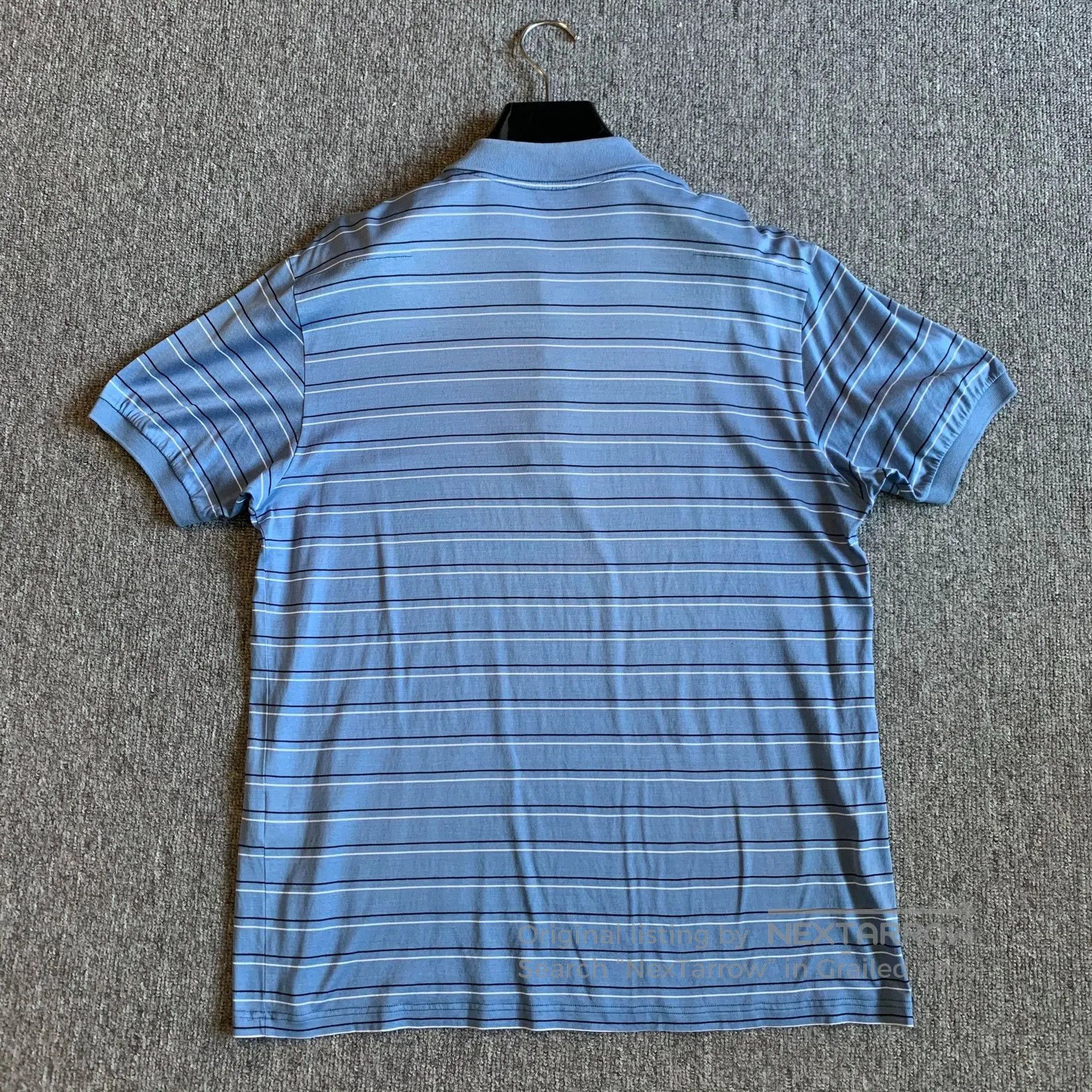 Dior dior blue striped bee polo shirt. Size US L / EU 52-54 / 3 - 6 Thumbnail