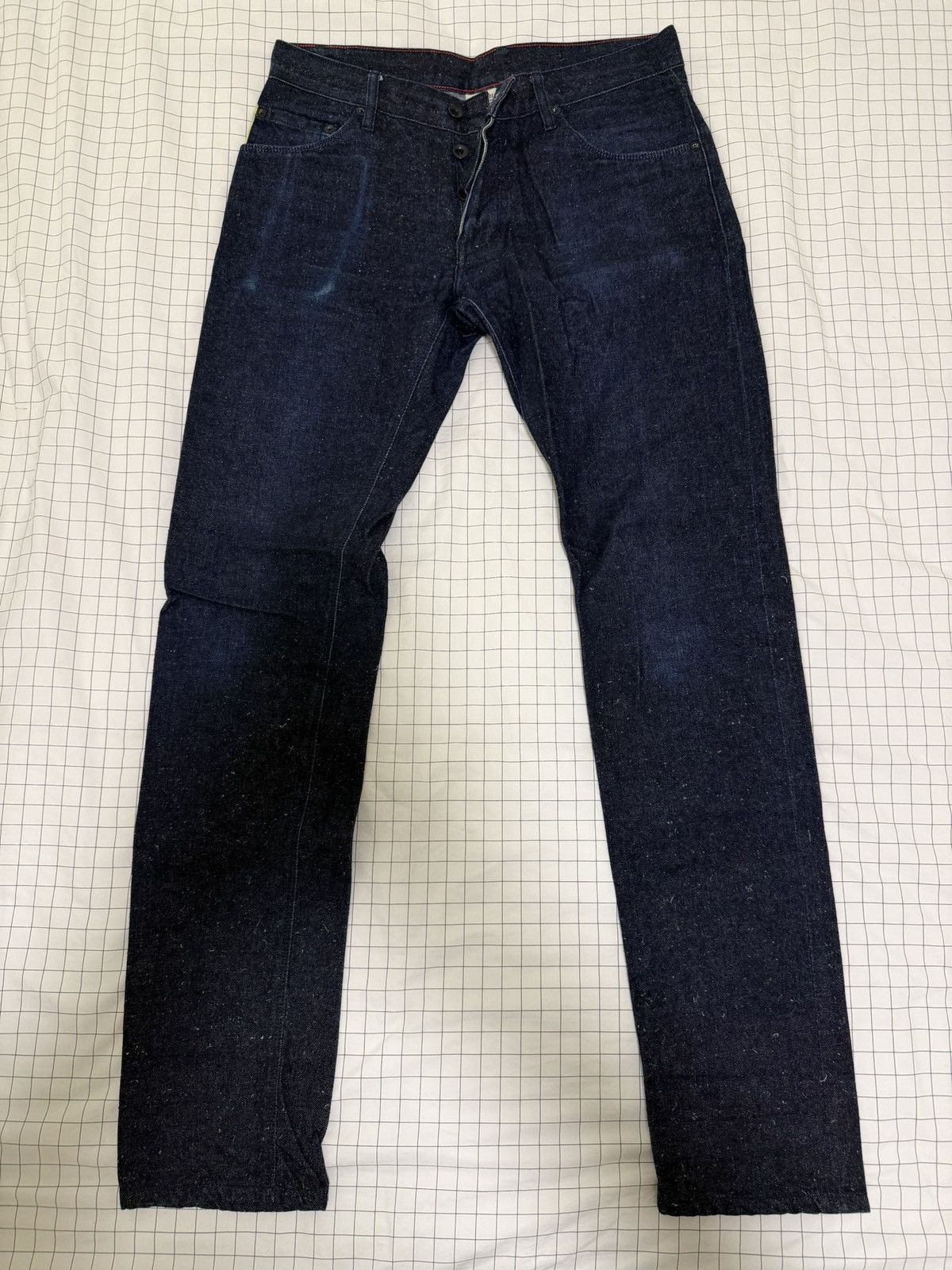 Raleigh Denim Martin Banana Fiber Raw Selvedge Jean 31