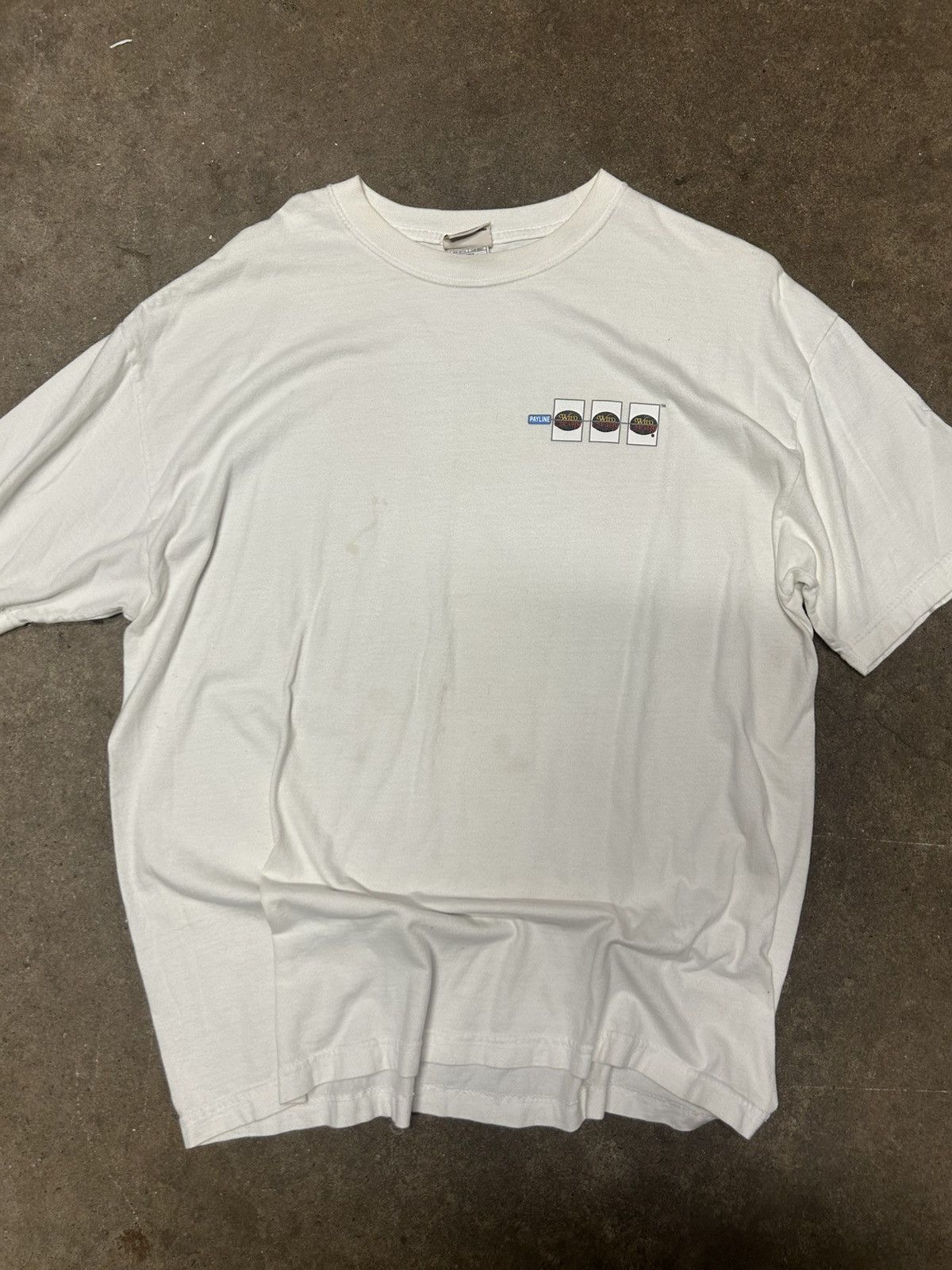AAA Wild Cherry Vintage Casino Slots Tee Size US XL / EU 56 / 4 - 2 Thumbnail