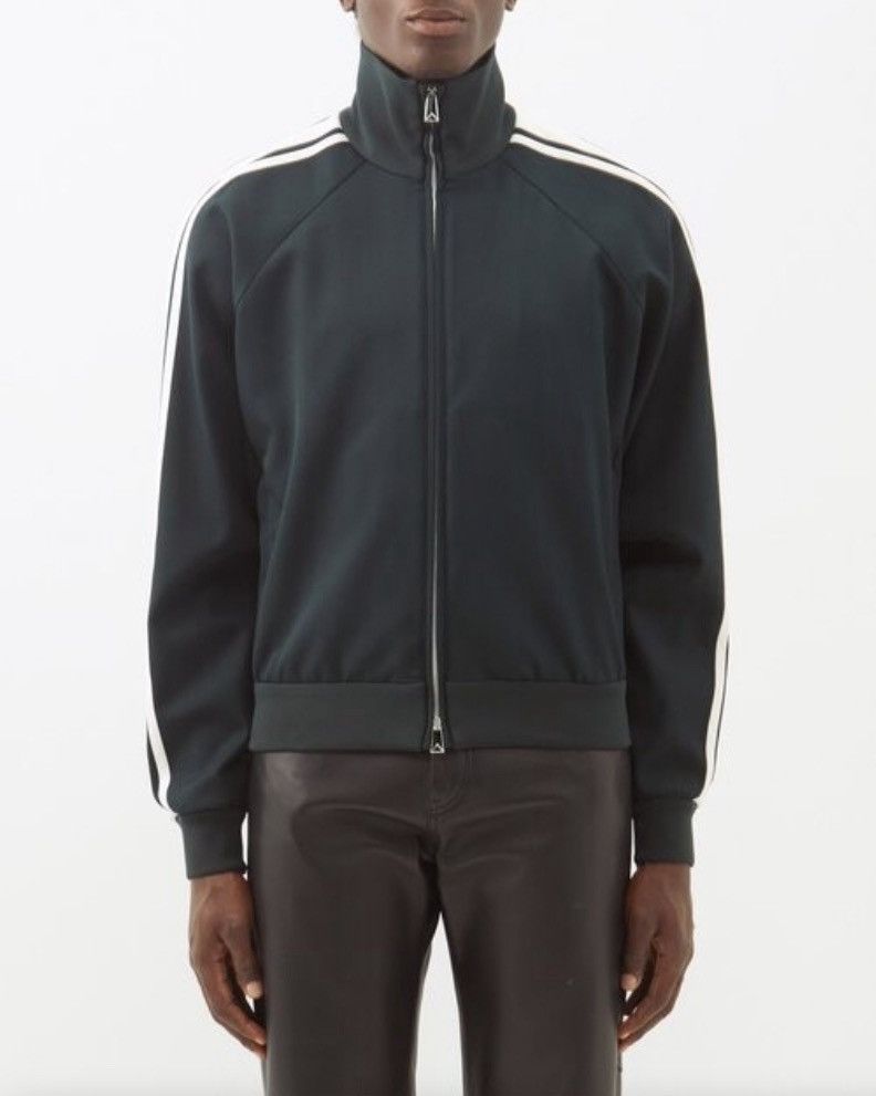 Bottega Veneta Striped Grain De Poudre Wool-blend Track Jacket Size US XS / EU 42 / 0 - 6 Thumbnail