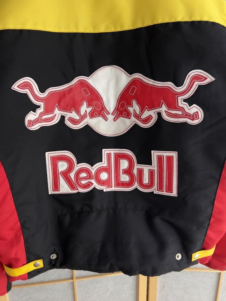 Red Bull CRAZY! Red Bull Vintage 2000s Racing bomber jacket baggy y2k Size US L / EU 52-54 / 3 - 19 Thumbnail