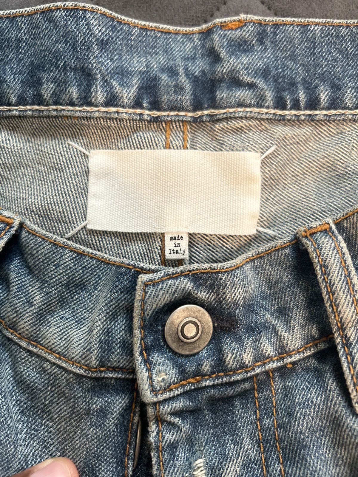 Maison Margiela Blue Five Pocket Jeans Size US 34 / EU 50 - 5 Thumbnail