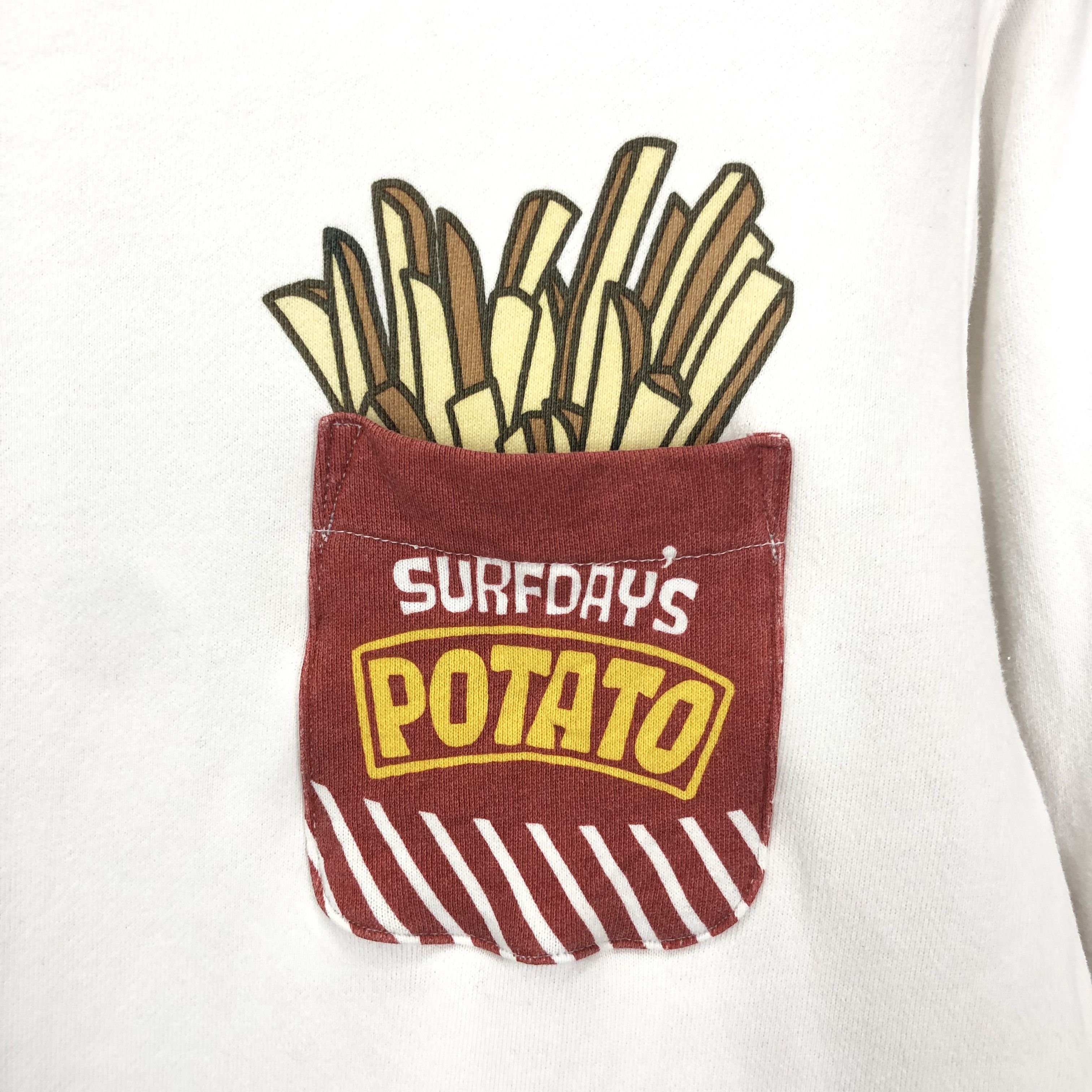 Other SURF DAYS POTATO Crew Neck Sweatshirt #1687/05 Size US S / EU 44-46 / 1 - 2 Thumbnail